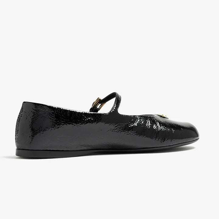 PRADA Patent leather ballerinas