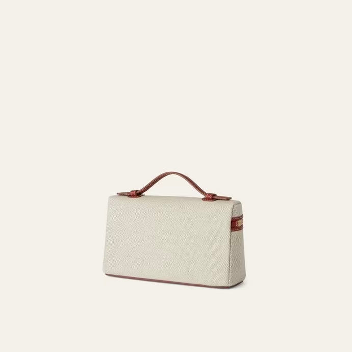 Extra Pocket Pouch L19 “Natural/deep Kummel”