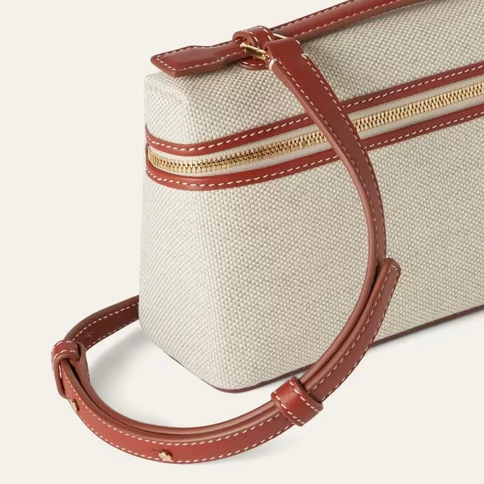 Extra Pocket Pouch L19 “Natural/deep Kummel”
