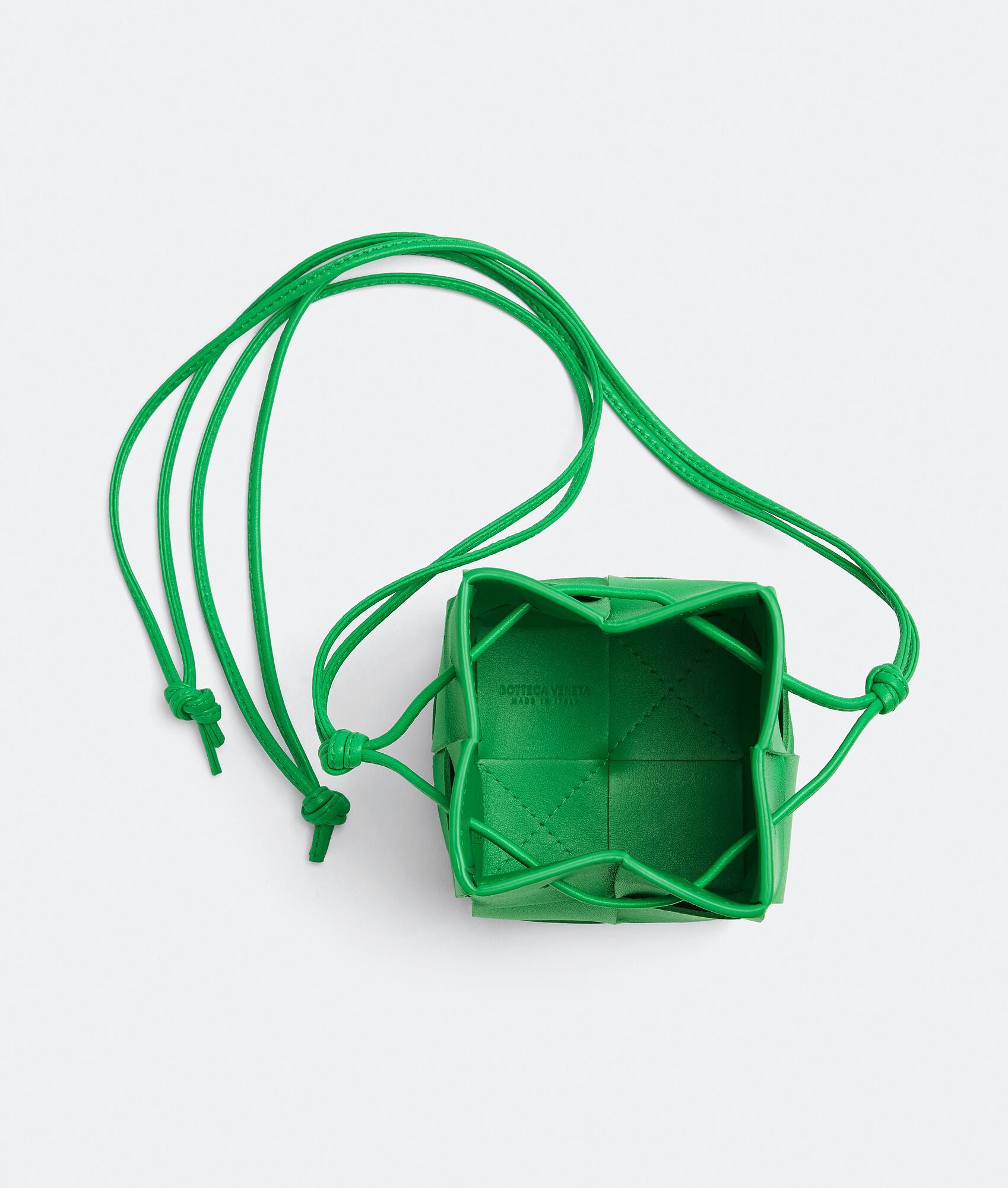 Mini Cassette Bucket Bag “Parakeet”