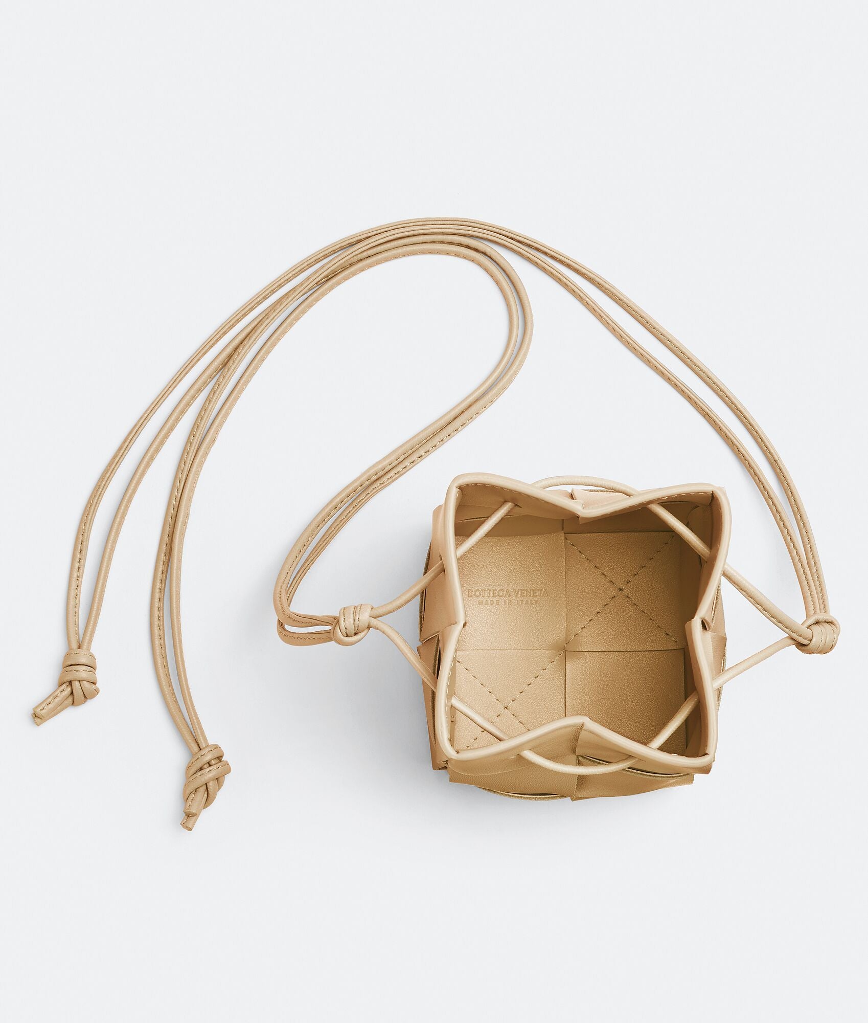 Mini Cassette Bucket Bag “Porridge”