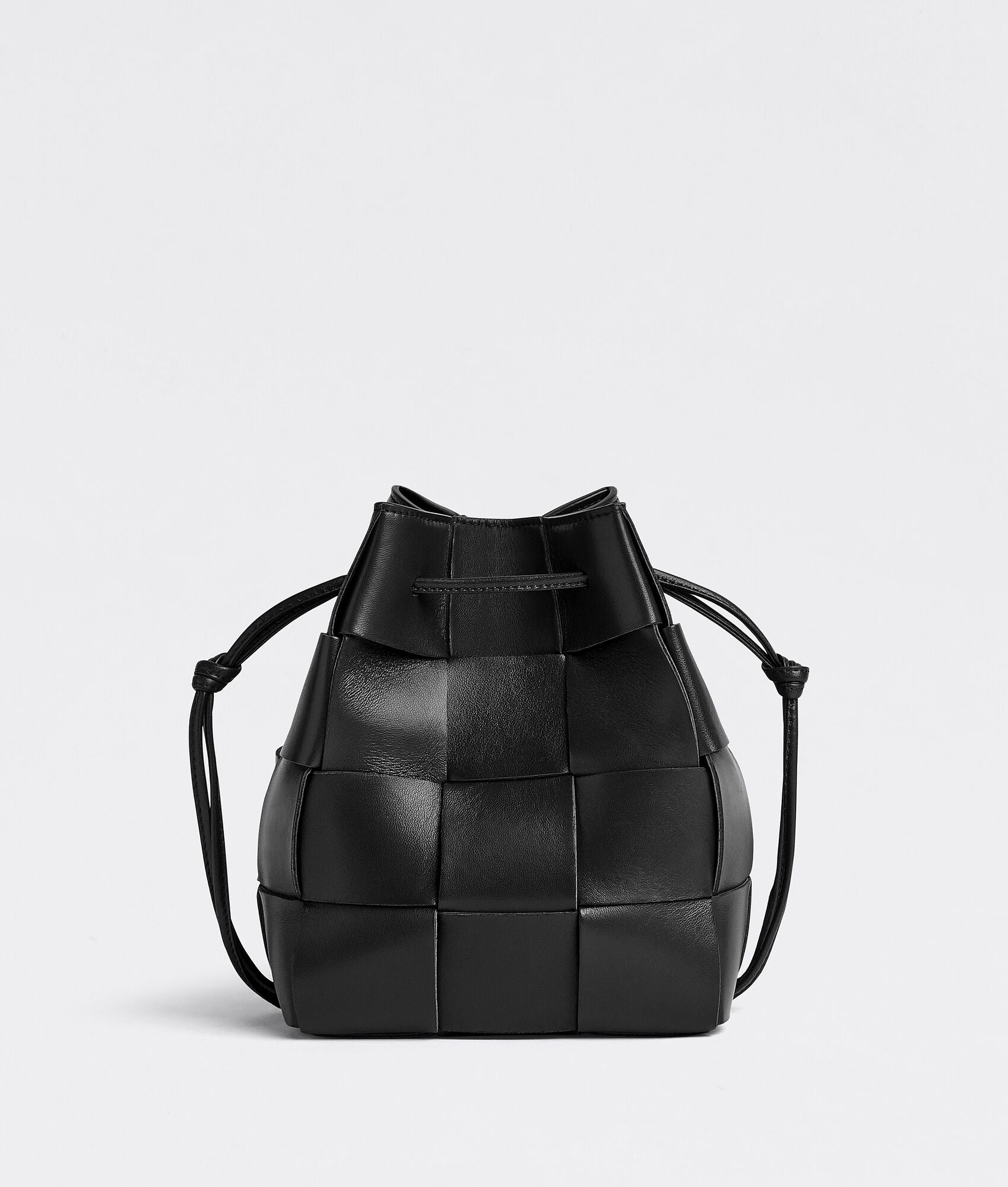 Small Cassette Cross-Body Bucket “Black”