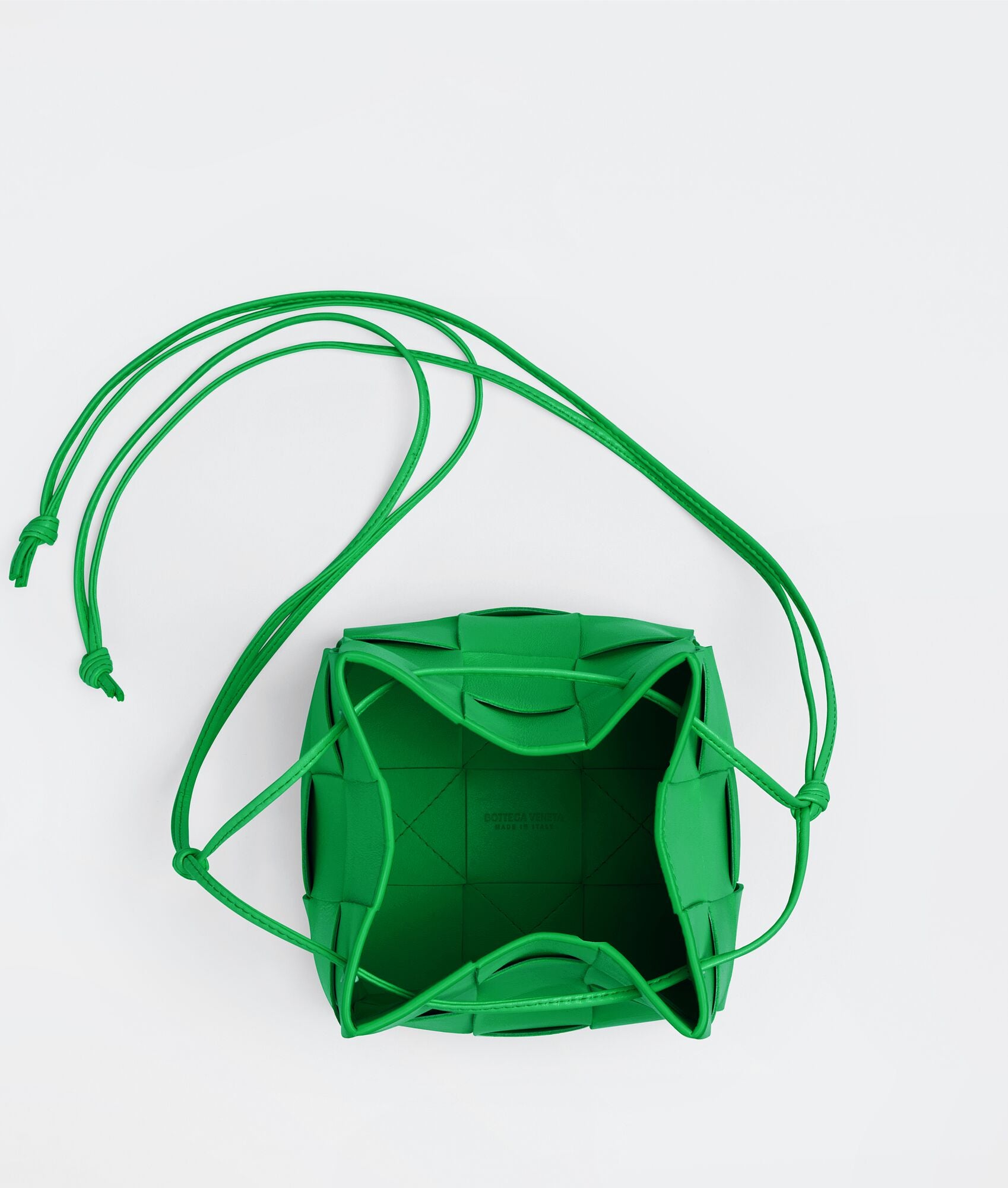 Small Cassette Cross-Body Bucket “Parakeet”