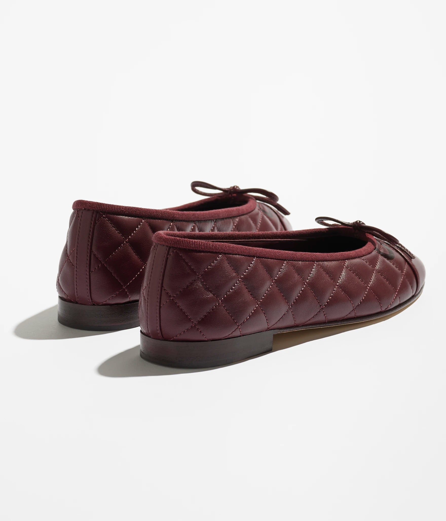 Ballet Flats in Lambskin Leather