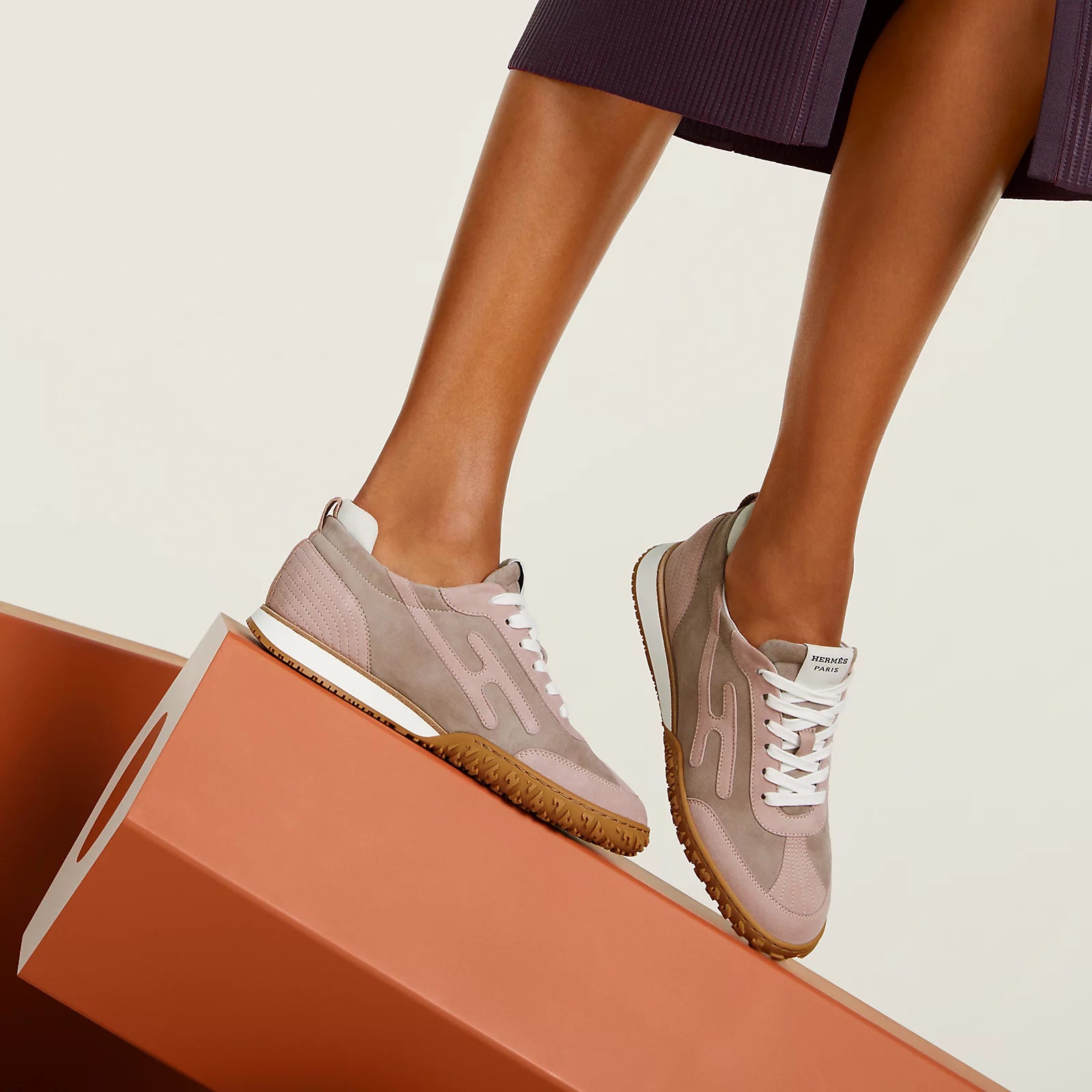 Jet sneaker - Rose Cancan / Rose Aquarelle