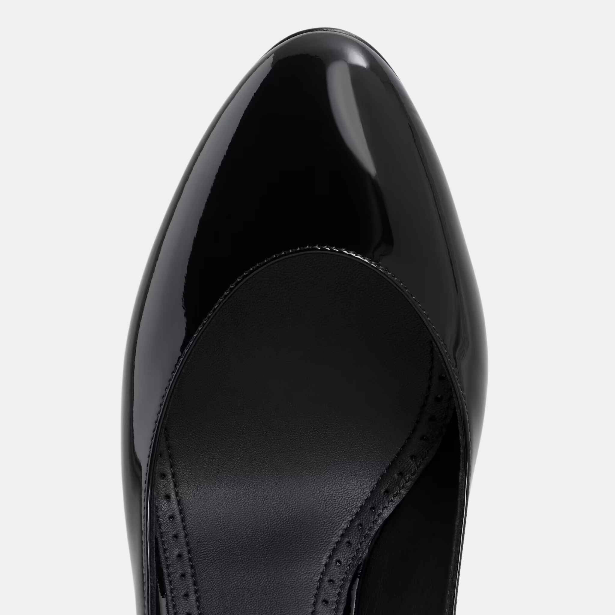 Decollete Slingbacks In Patent Calfskin