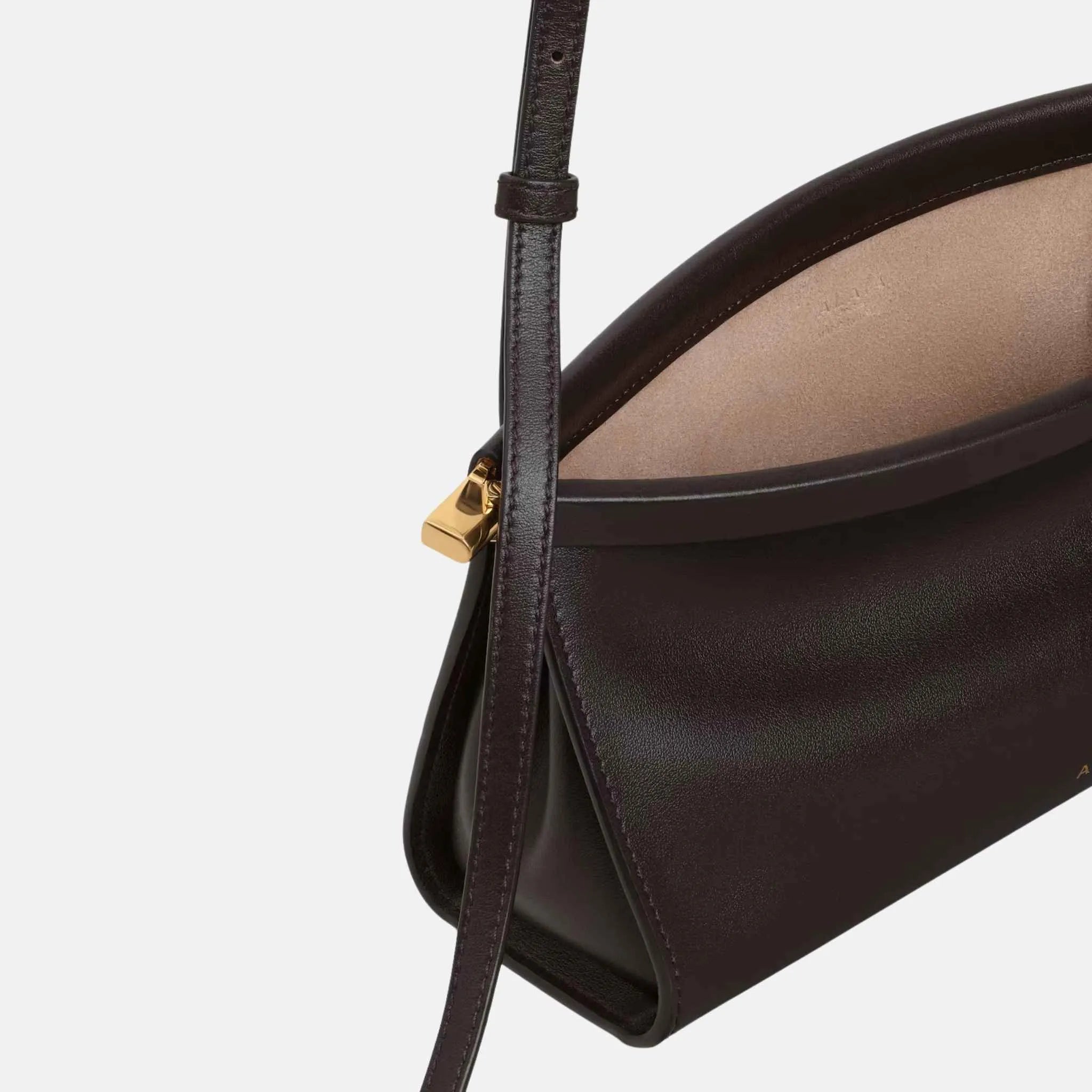 Le Click East West Small Leather Bag