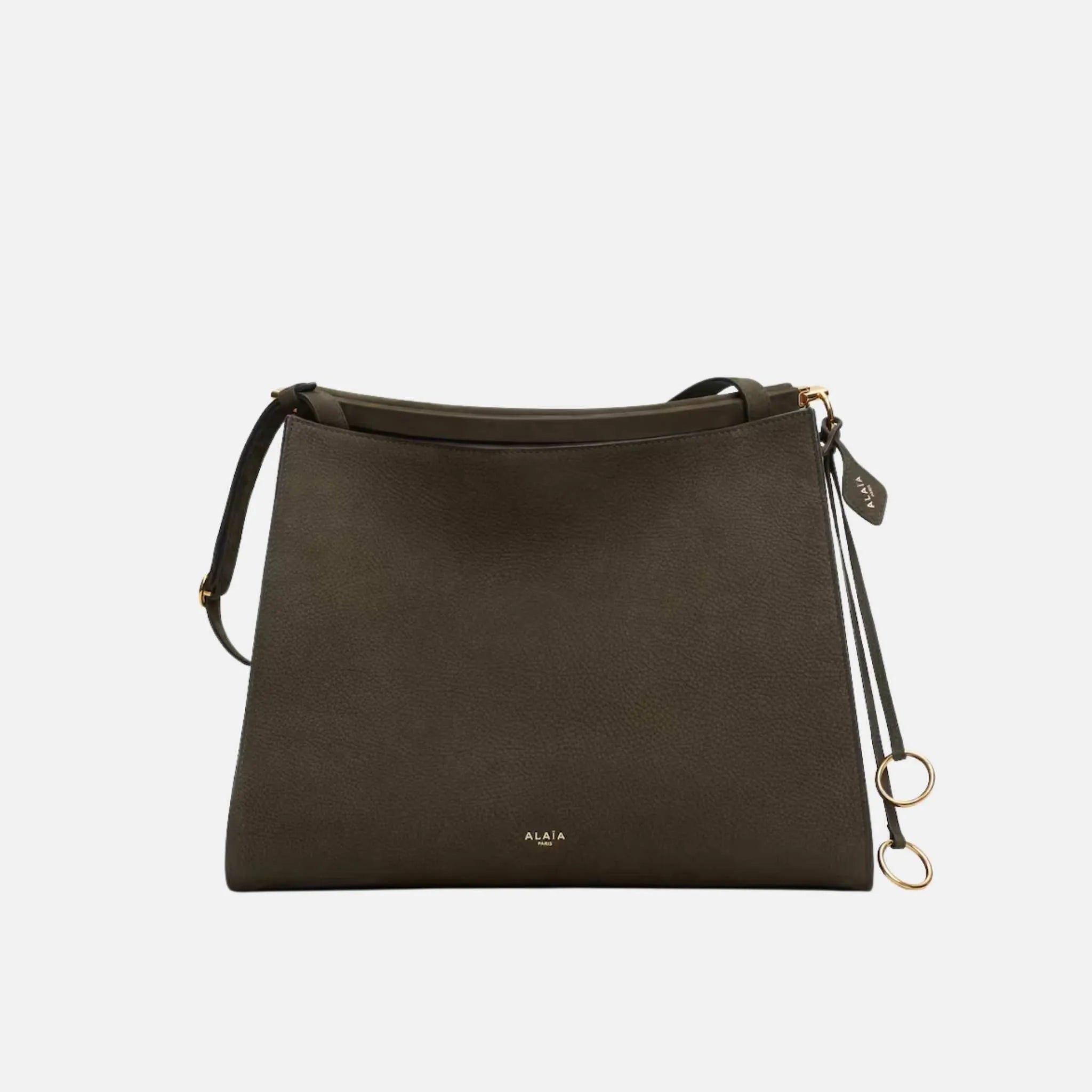 Le Click Medium Square Bag In Nubuck