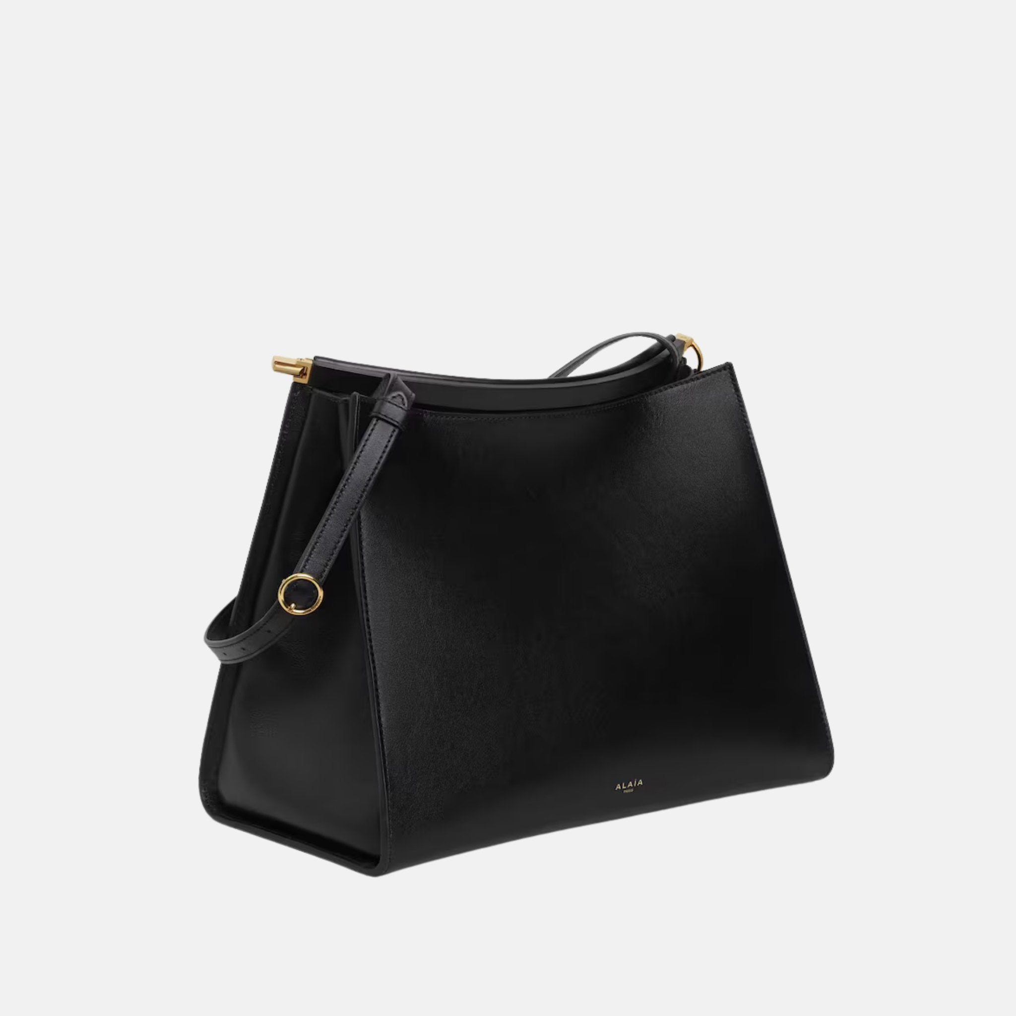 Le Click Medium Square Leather Bag
