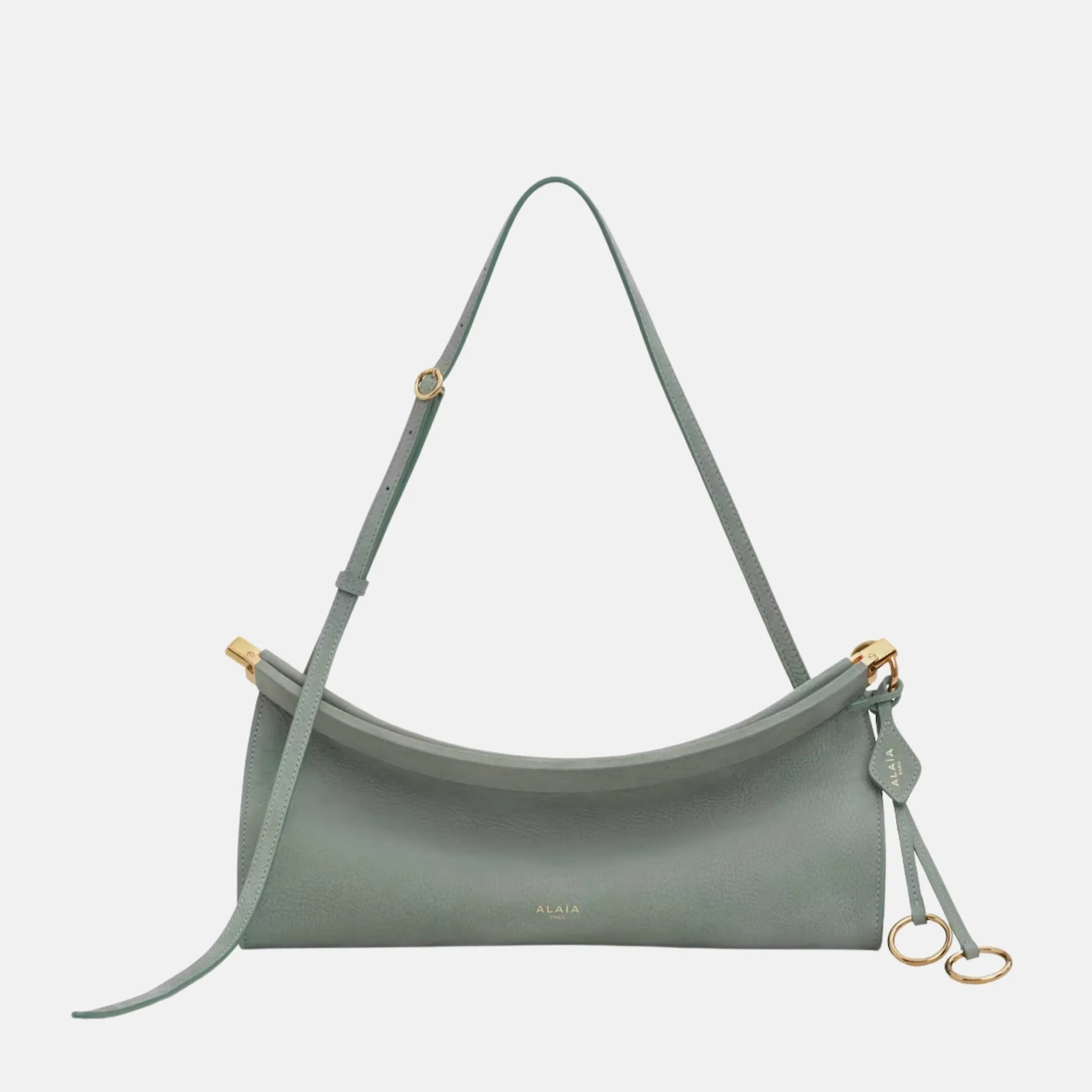 Le Click East West Medium Bag In Nubuck