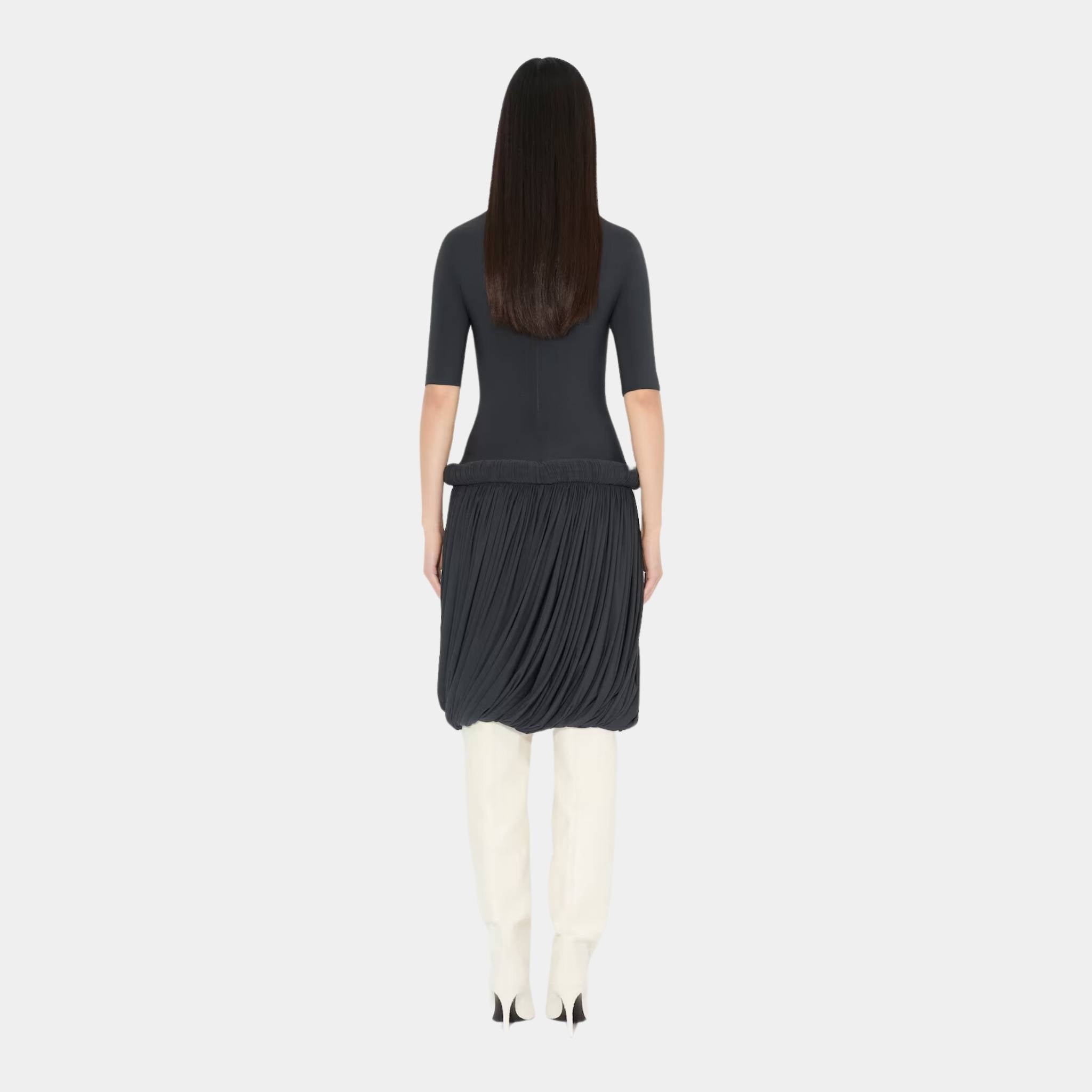 Short Dress In Supple Jersey