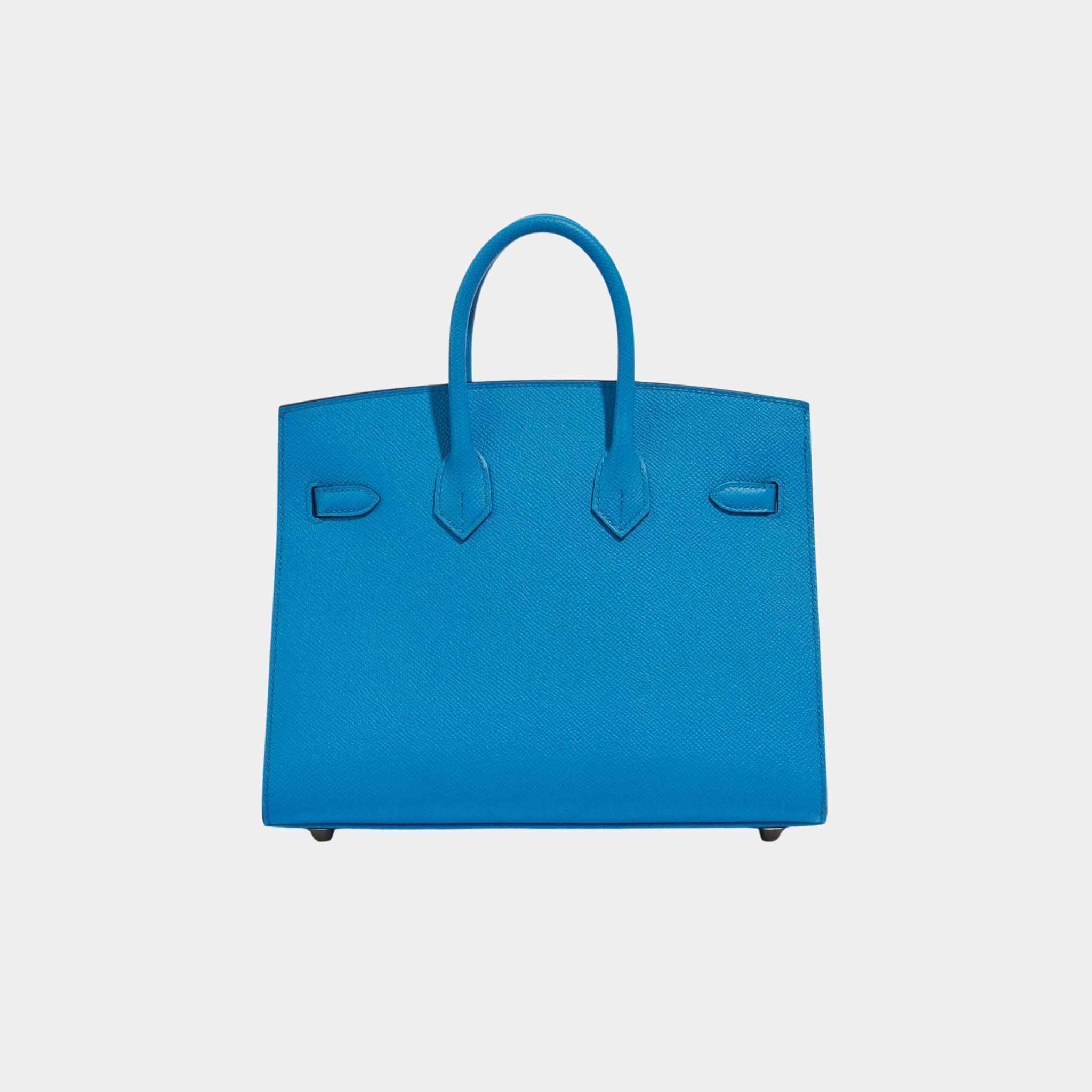 Birkin 25 Epsom Blue Frida