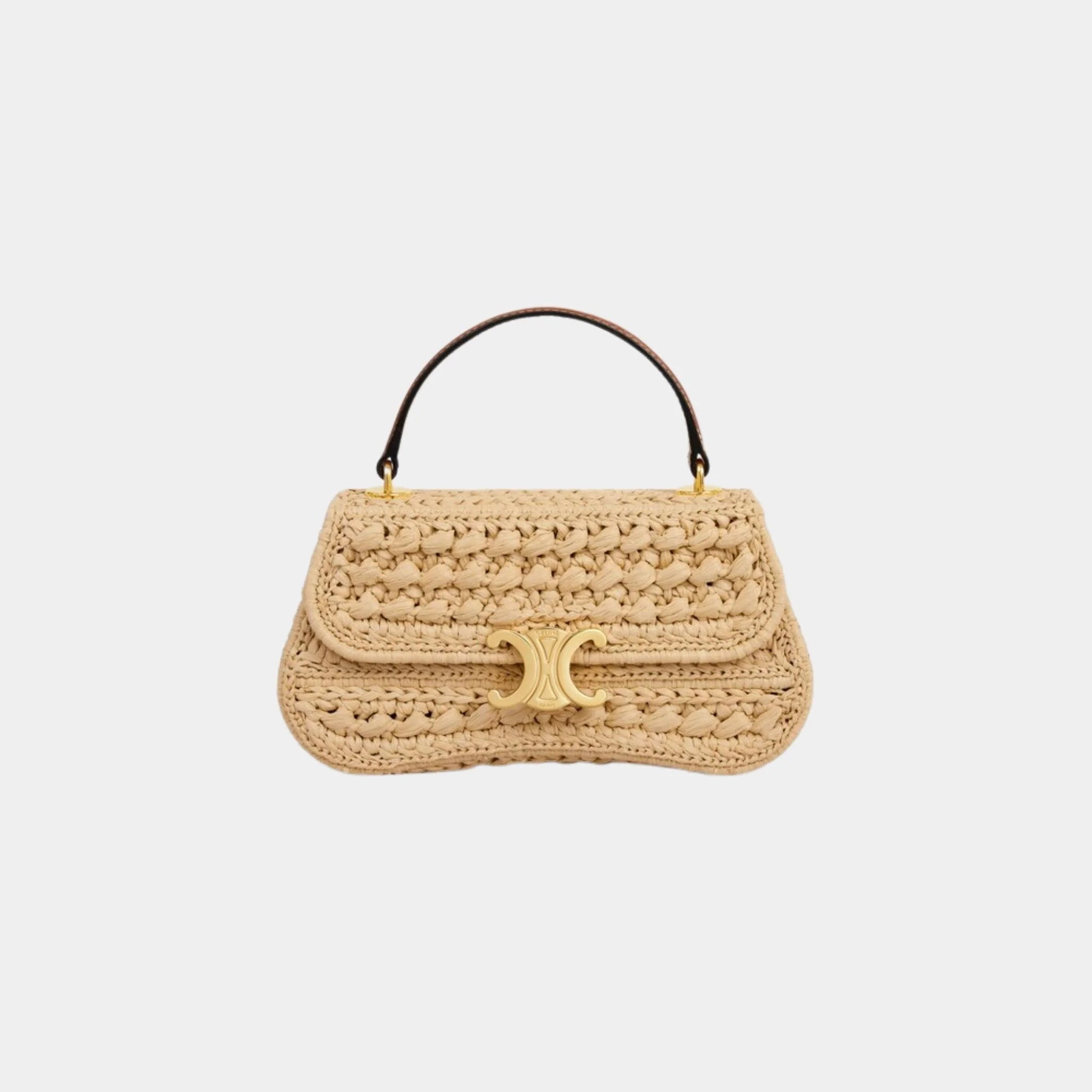 Teen Celine Lola in Raffia Effect Textile