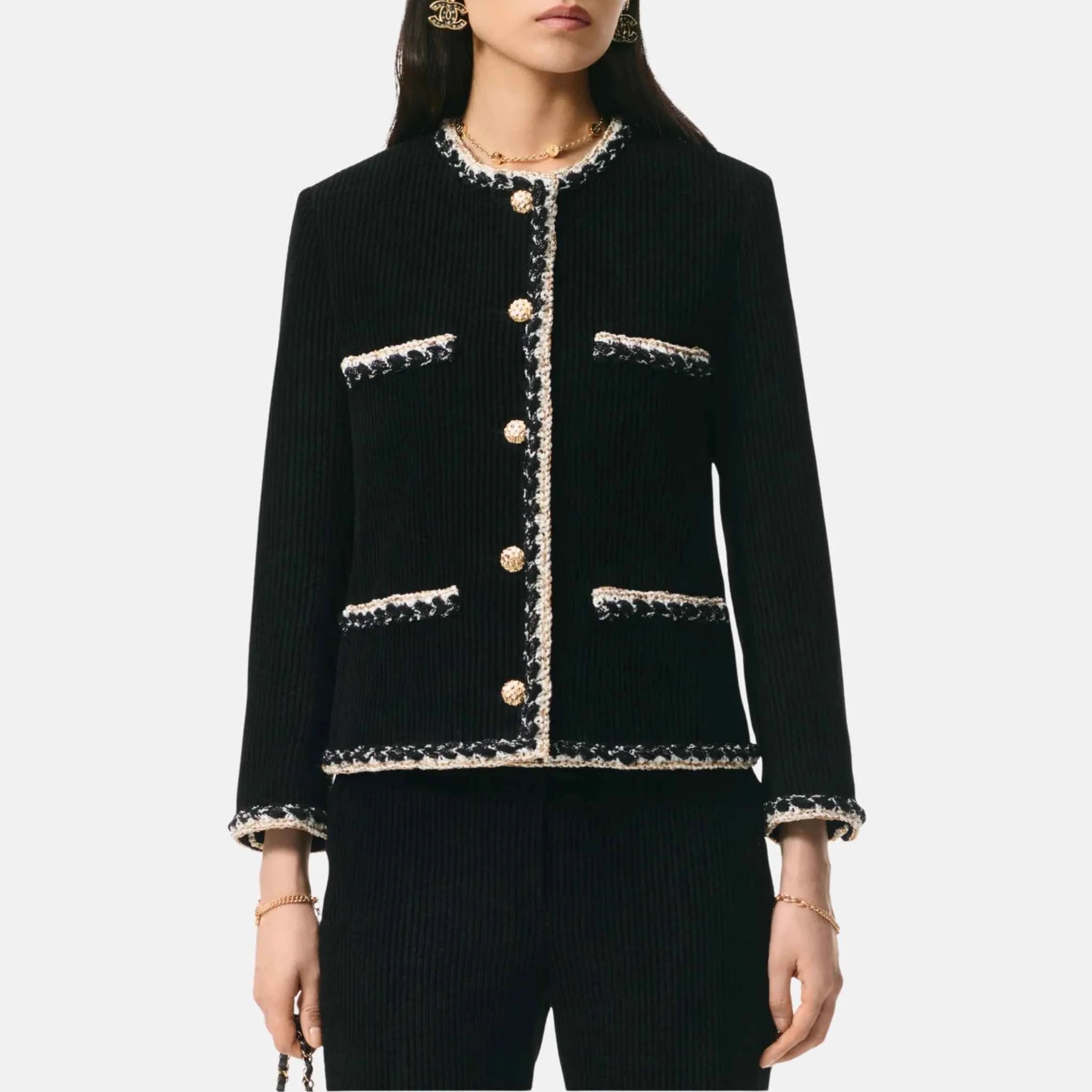 Jacket Corduroy Black
