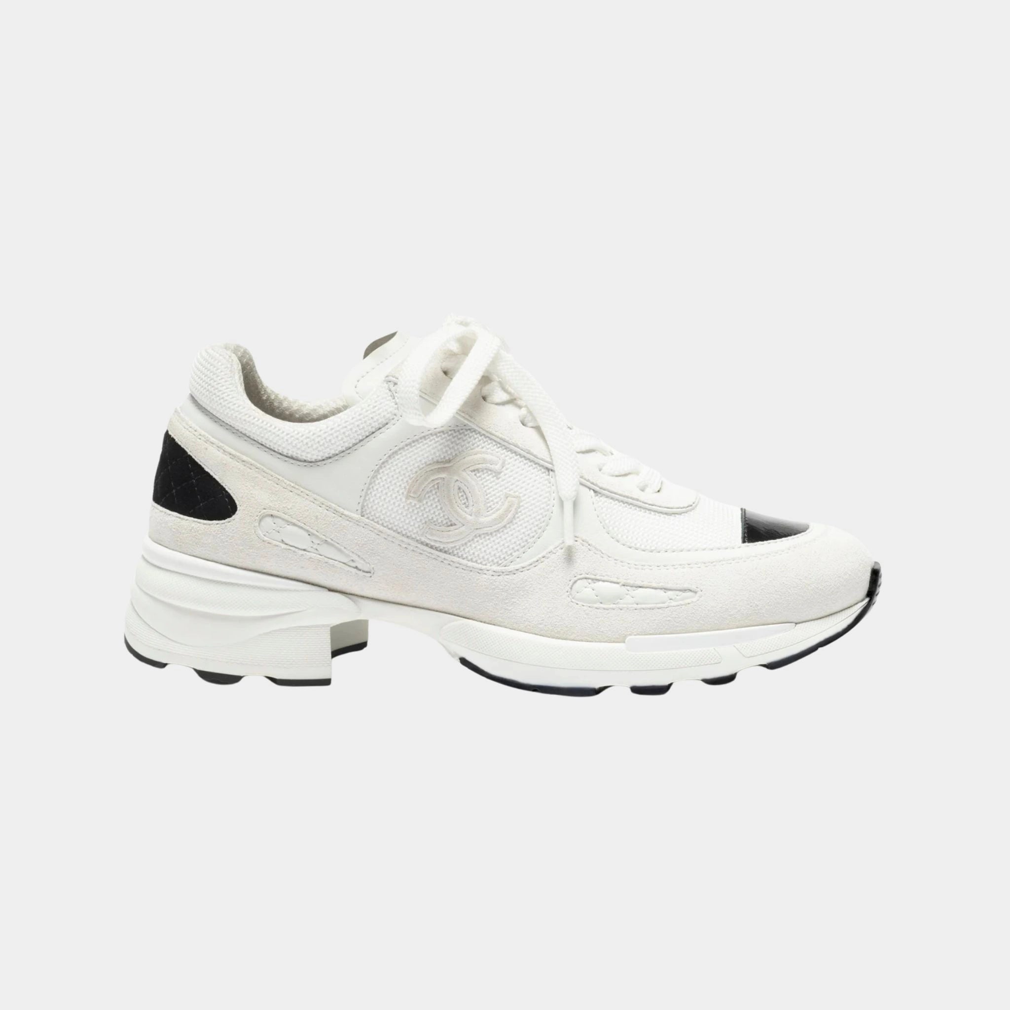 Sneakers Mixed Fibers Suede Calfskin & Calfskin