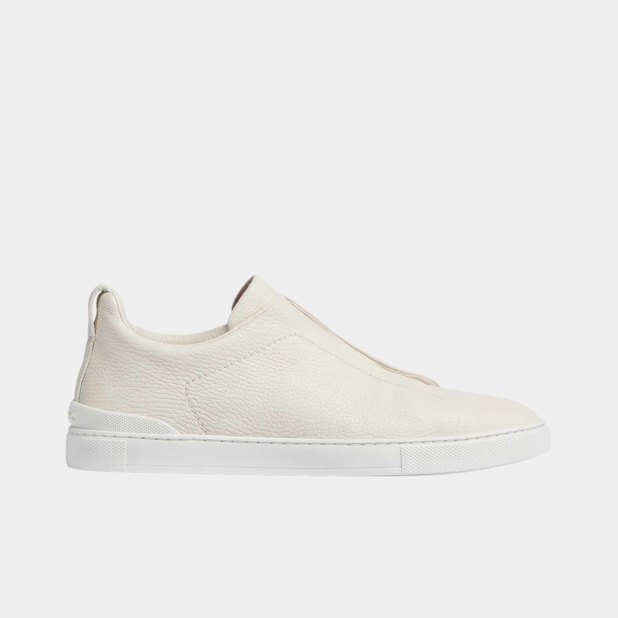 Deerskin Triple Stitch Sneakers