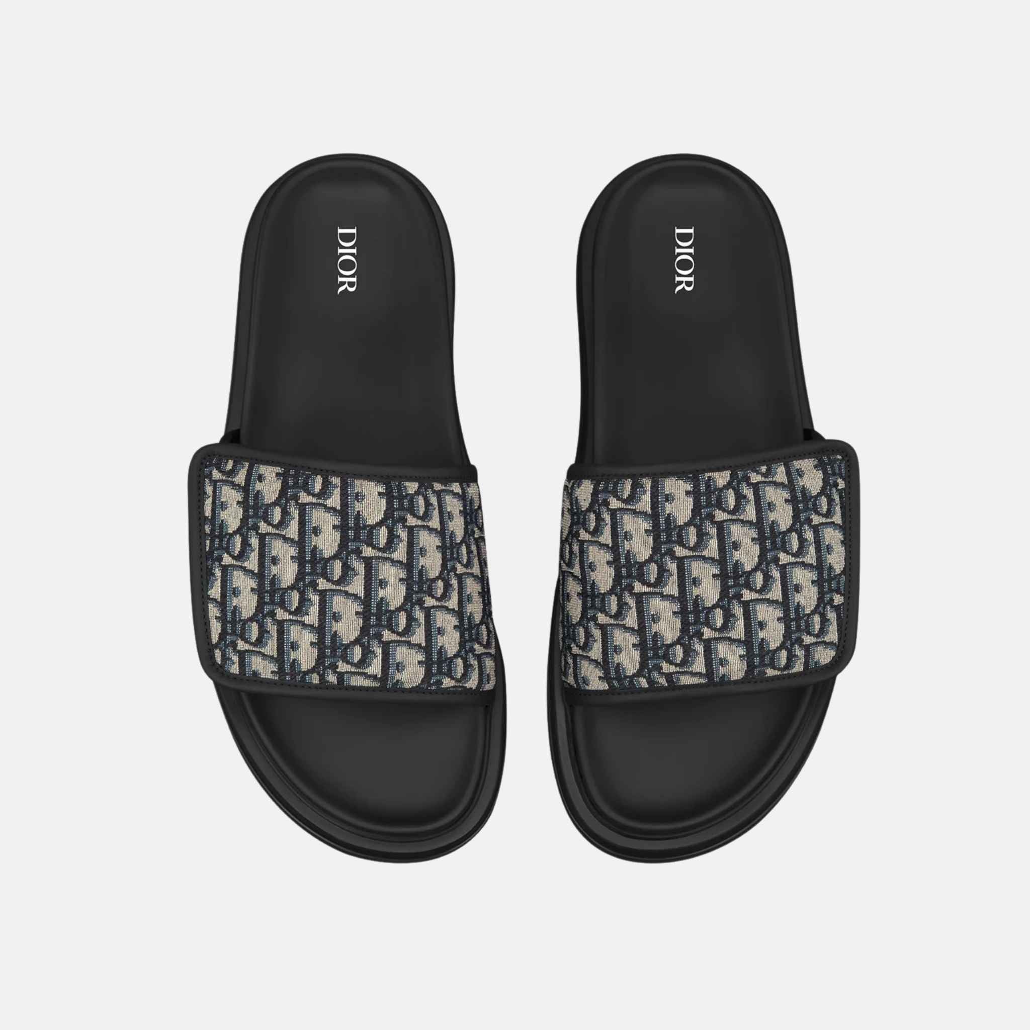 Aqua Sandal In Dior Oblique Jacquard