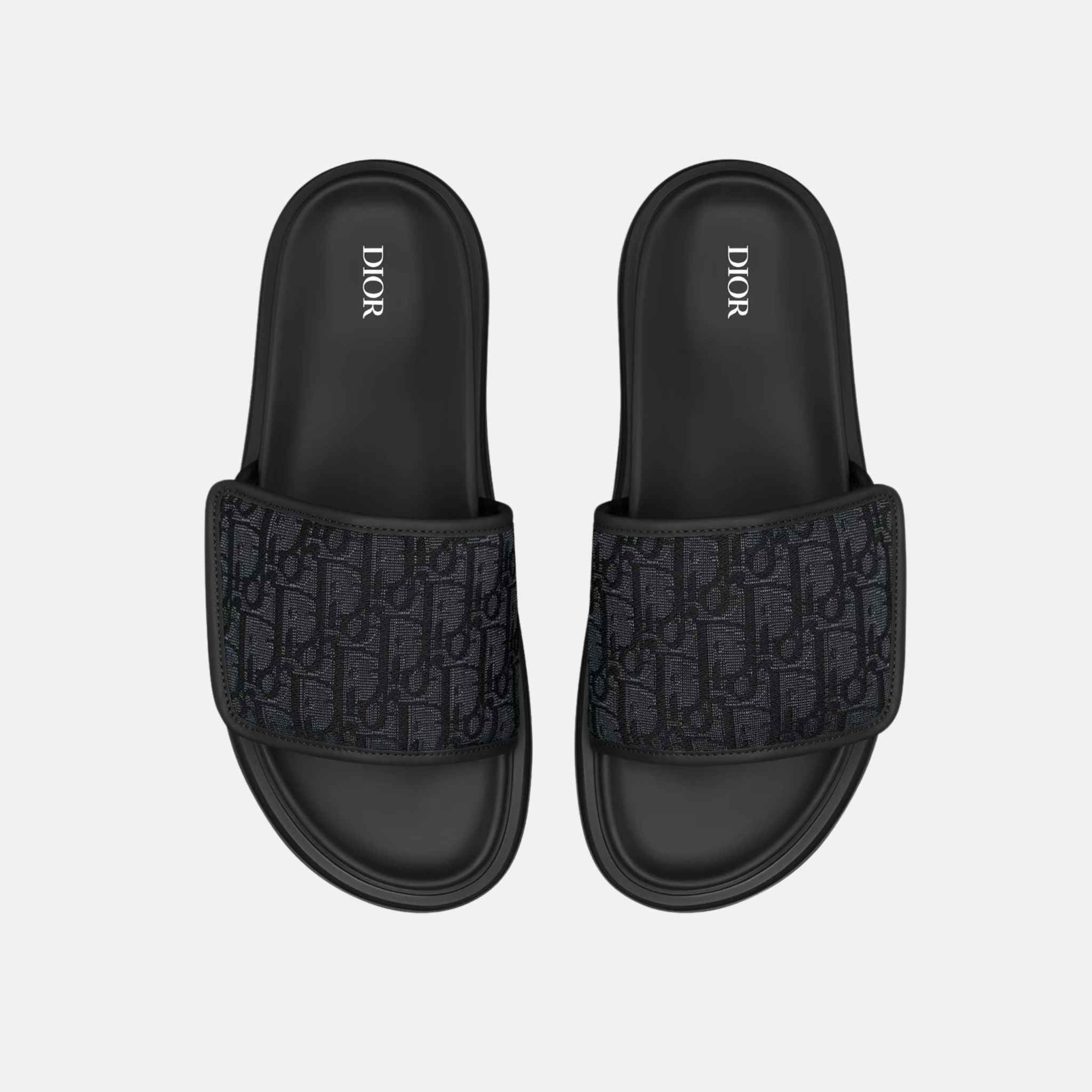 Aqua Sandal In Dior Oblique Jacquard