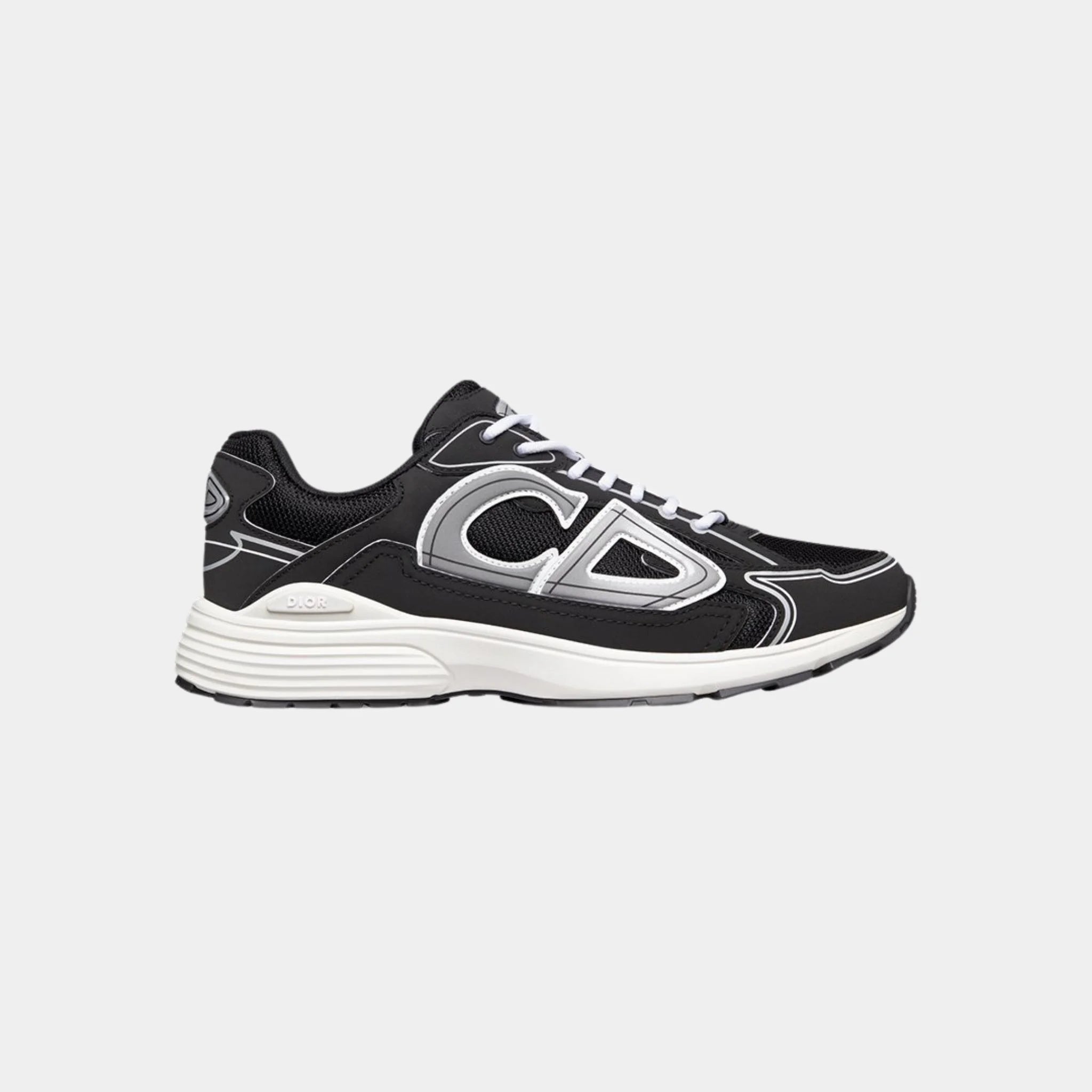 B30 Countdown Sneaker Black Mesh and Technical Fabric