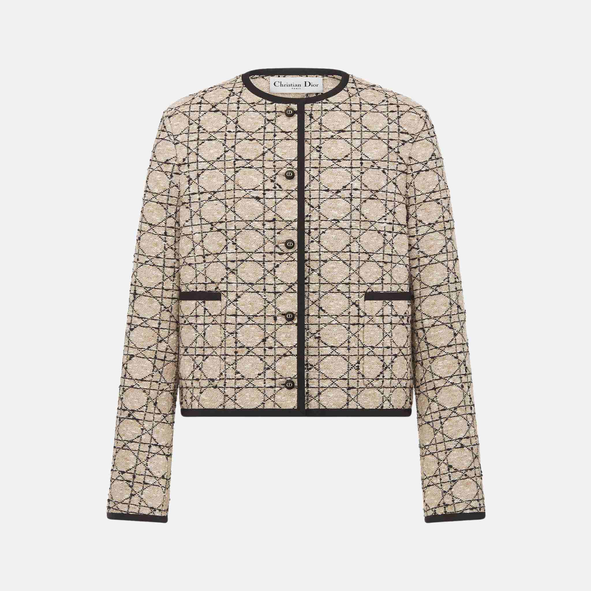 Cannage Cropped Jacket