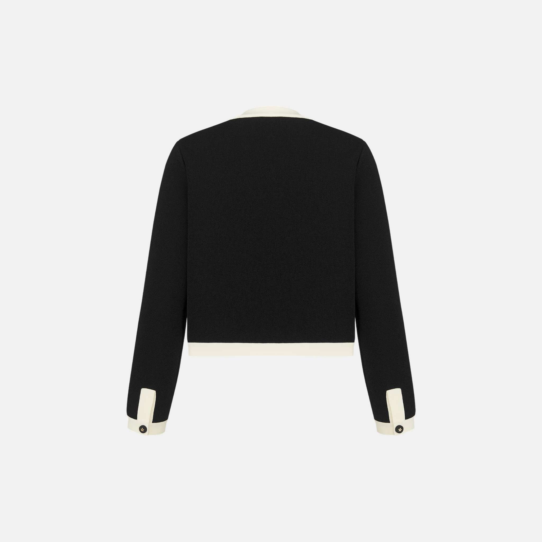 Dioriviera Cropped Jacket In Technical Knit