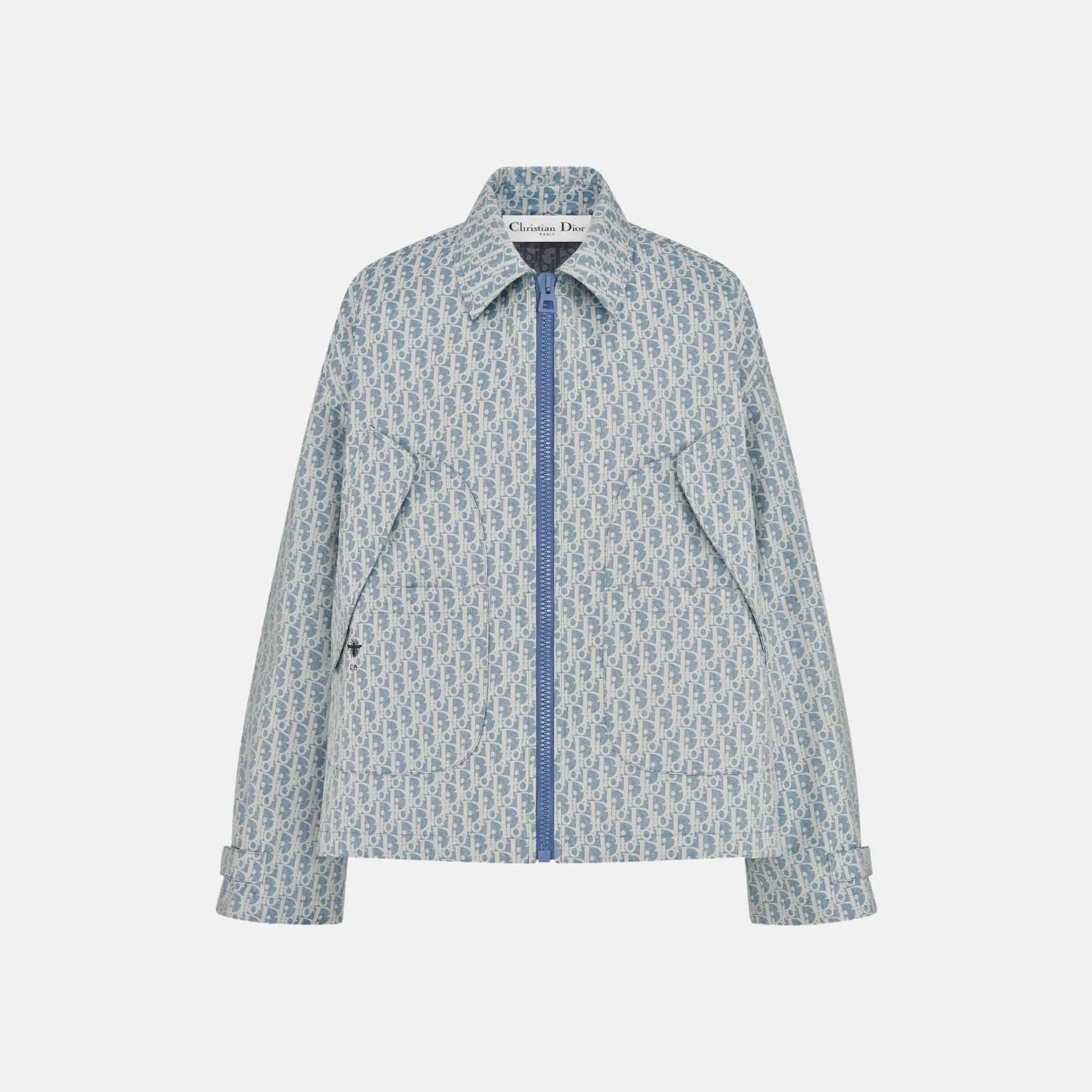 Dioriviera Jacket In Dior Oblique Jacquard Technical Taffeta