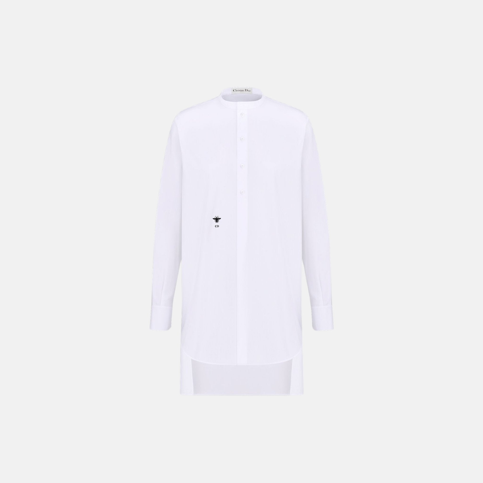 Dioriviera Long Blouse In Cotton Poplin