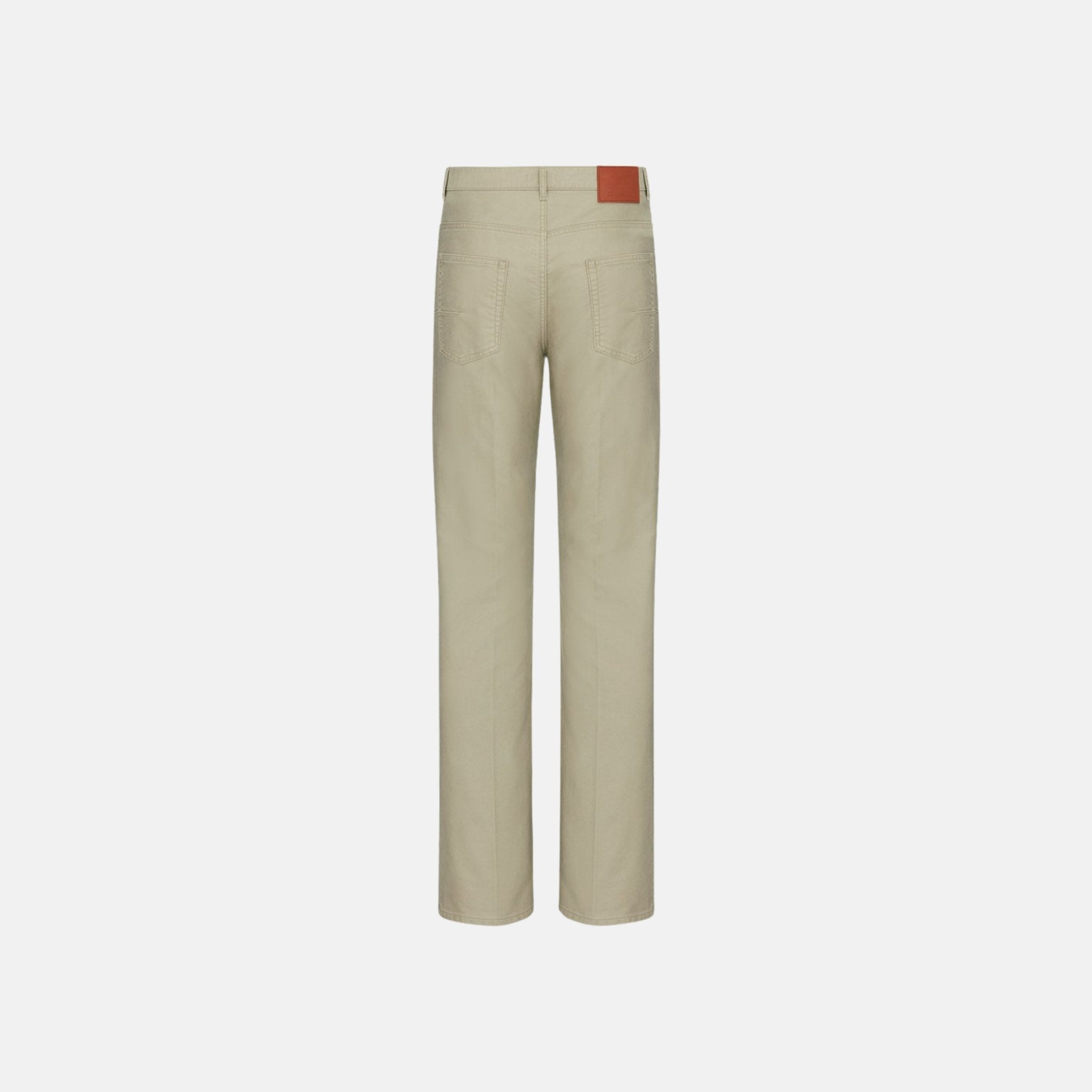Flared Jeans In Cotton Twill With Christian Dior Couture