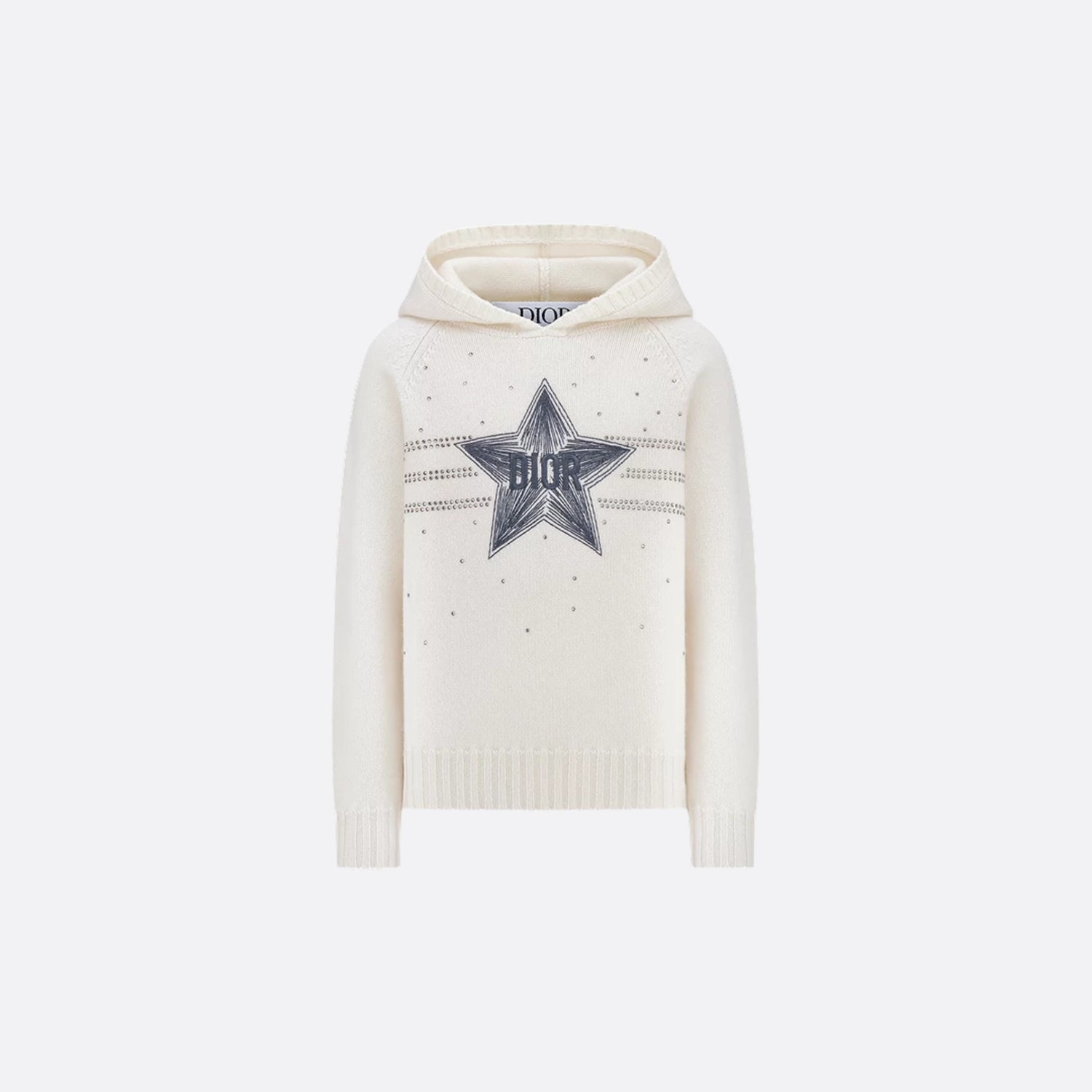 Kids Hooded Sweater Wool Knit