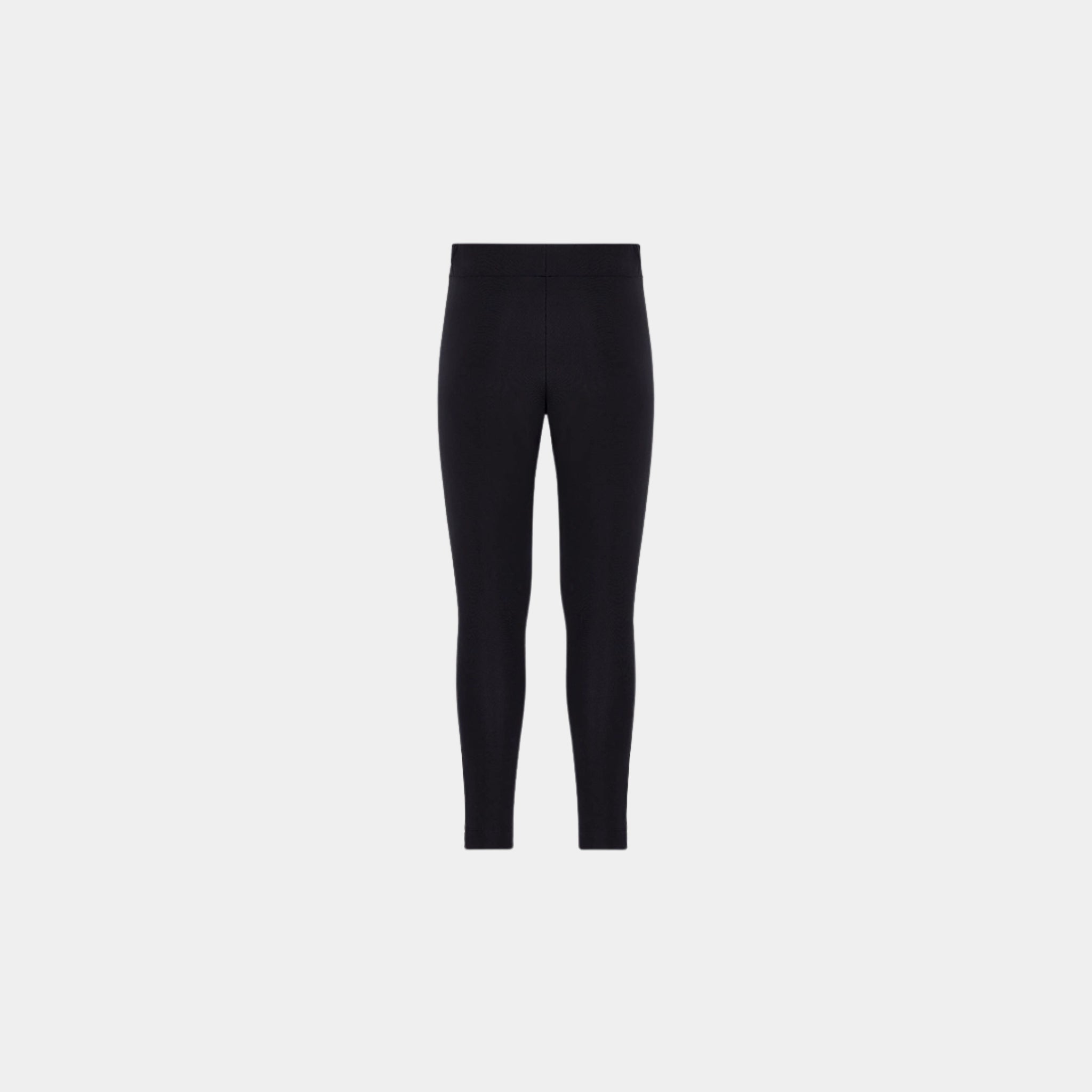 Kids Leggings Black and White Technical Jersey