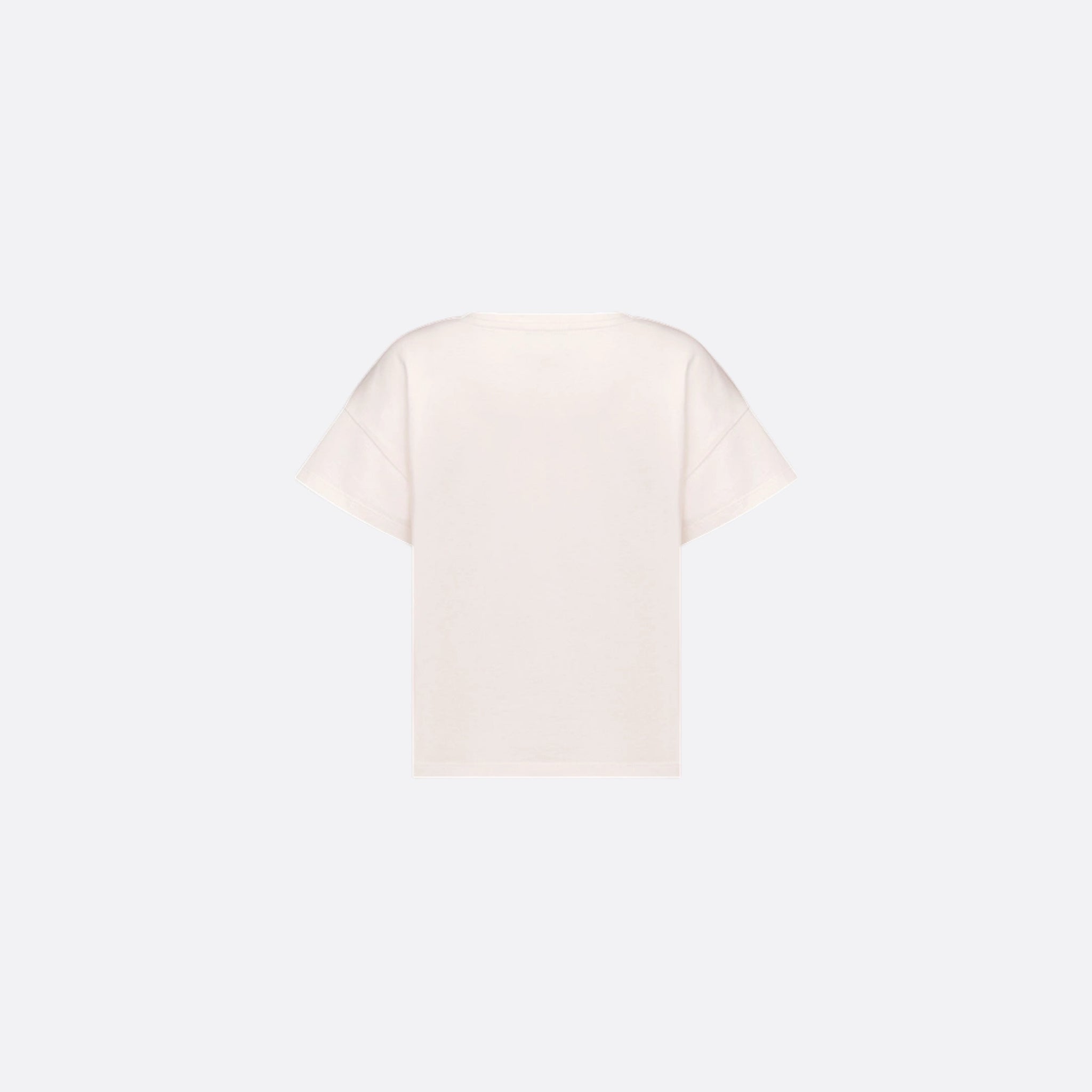 Kids T Shirt Vanilla White Cotton Jersey