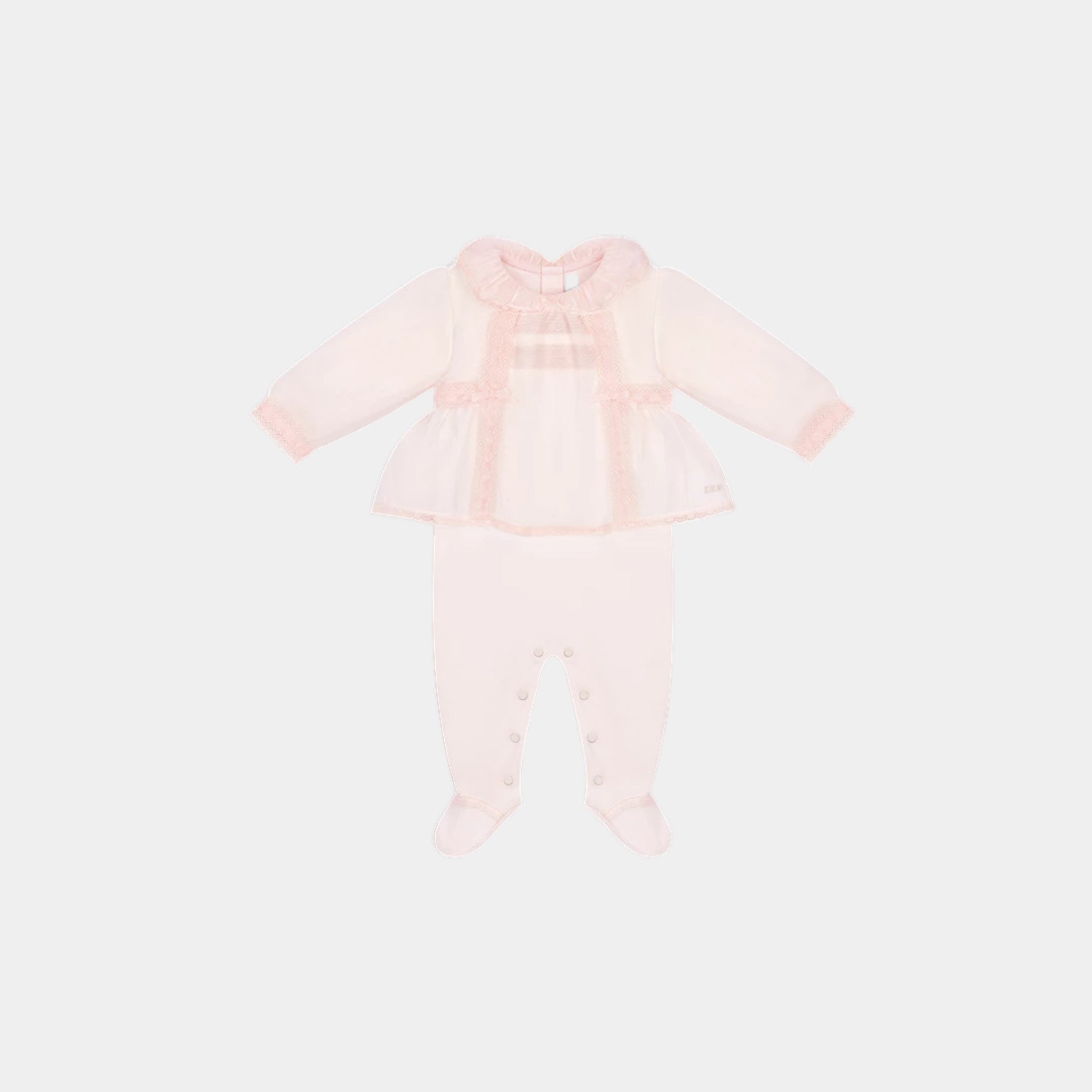 Nanouchka One-Piece Pajama Pale Pink