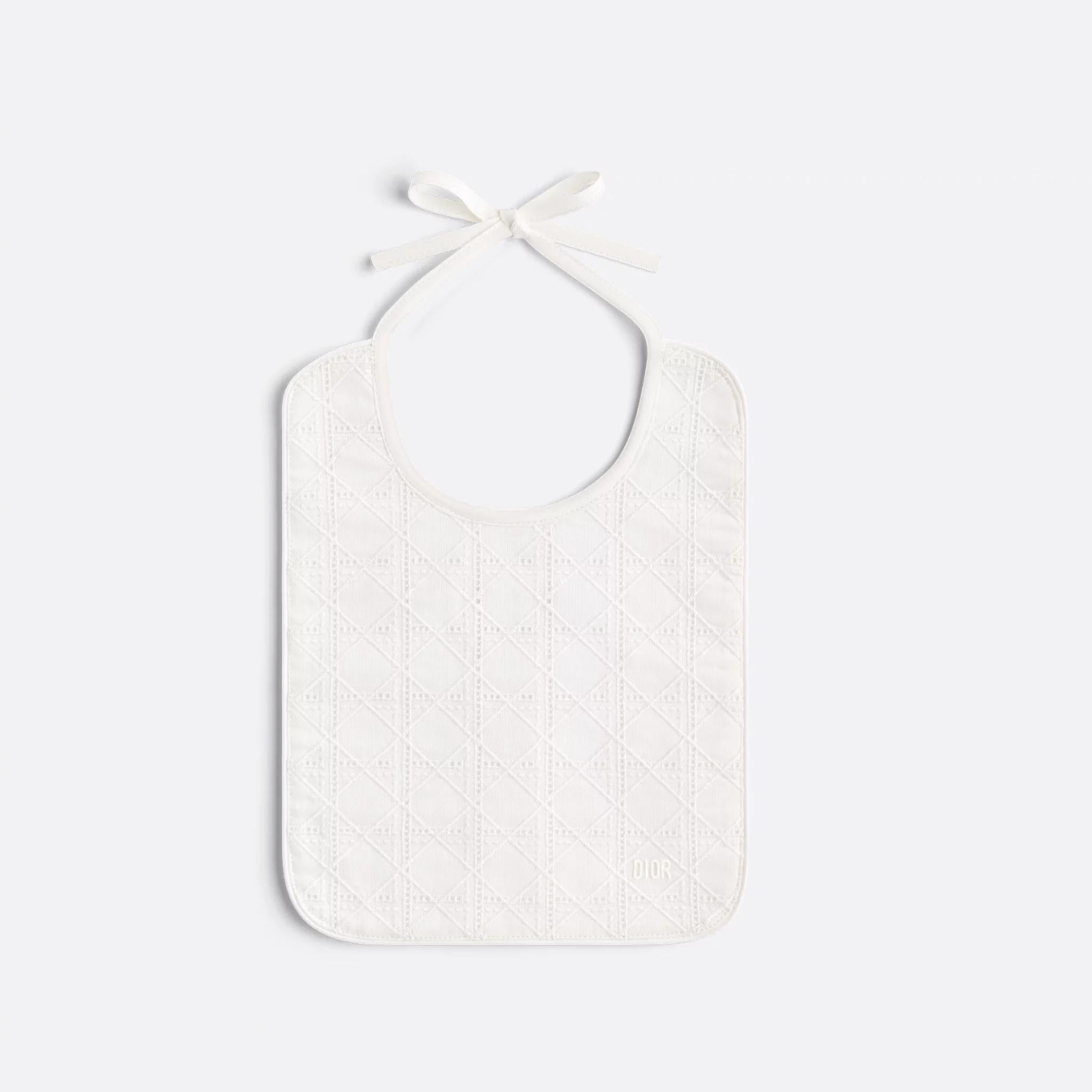 Newborn Gift Set Ivory Cannage Cotton Jersey and Voile