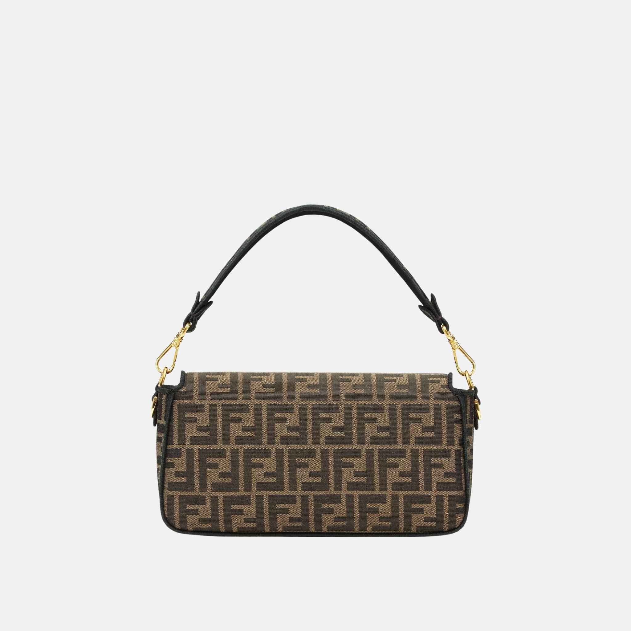 Baguette Bag In Brown Fabric