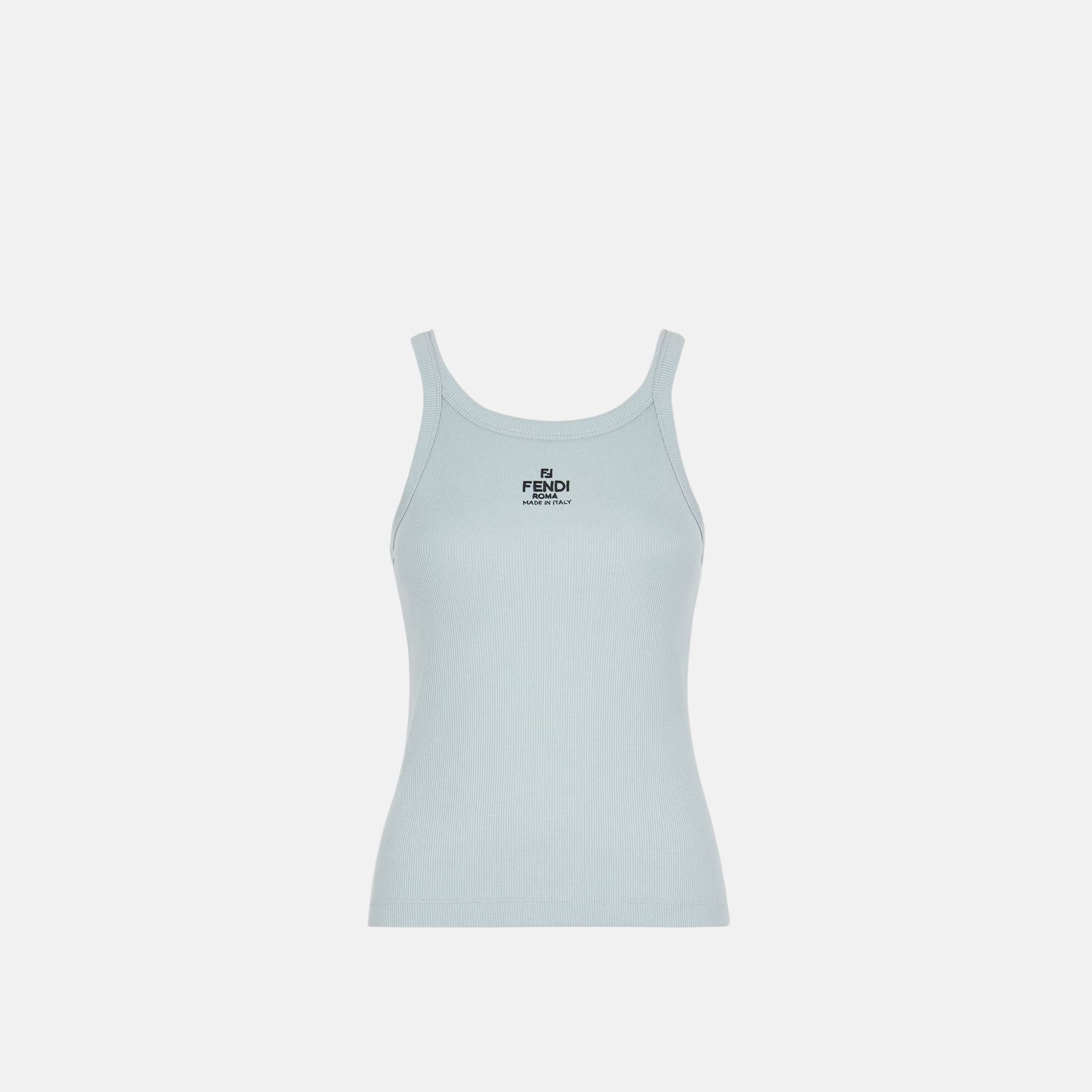 Top In Sleeveless Cotton