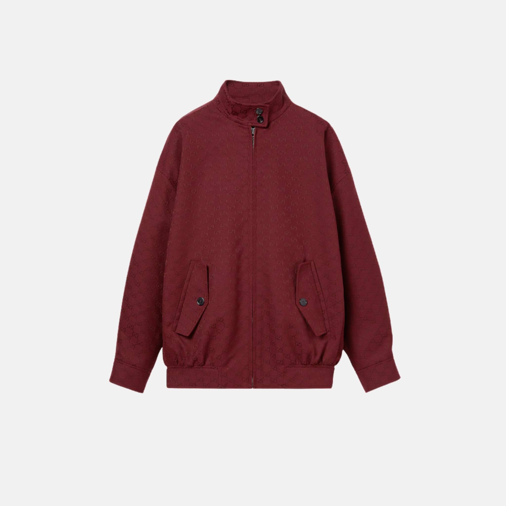GG Canvas Bomber Jacket