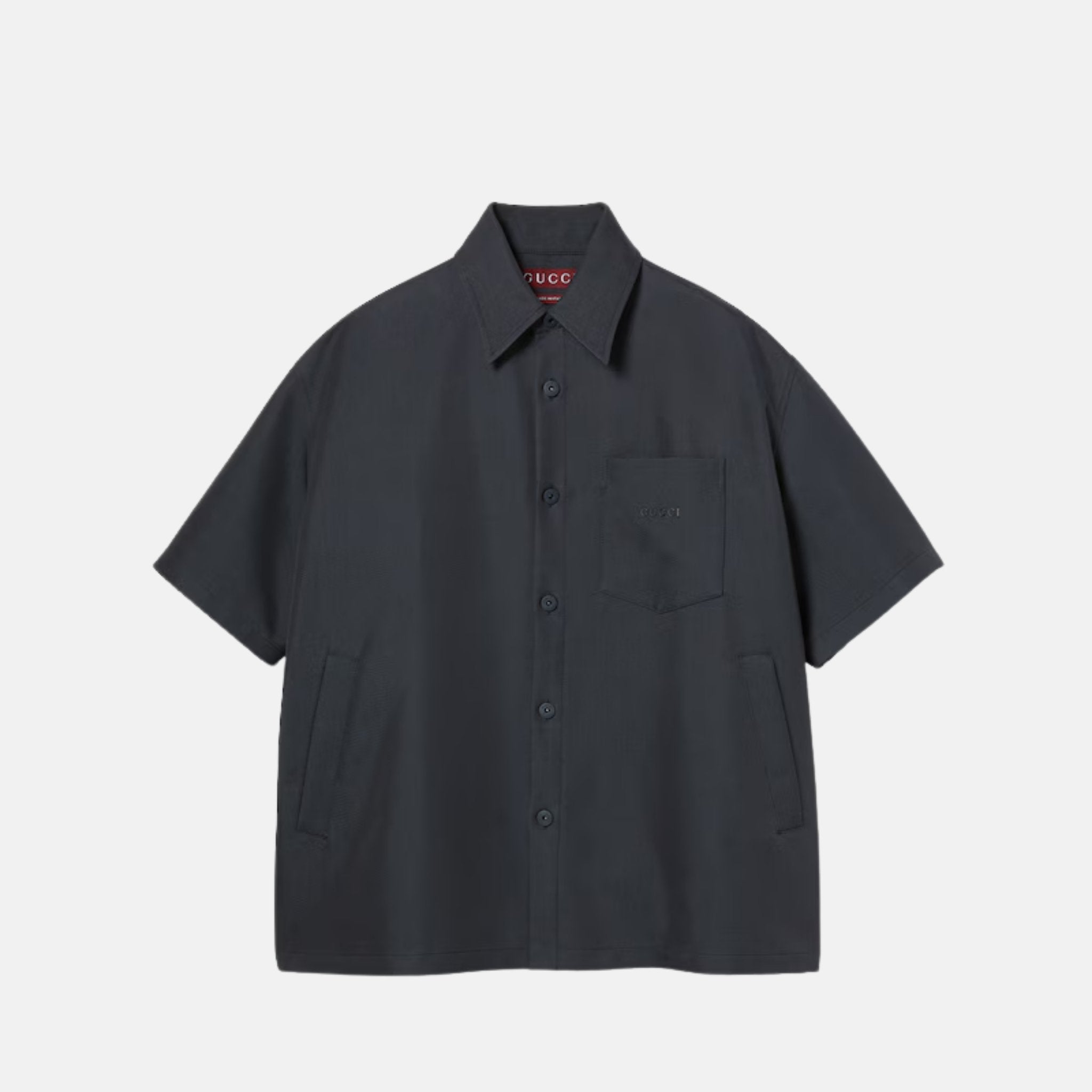 Oversize Cotton Gabardine Shirt