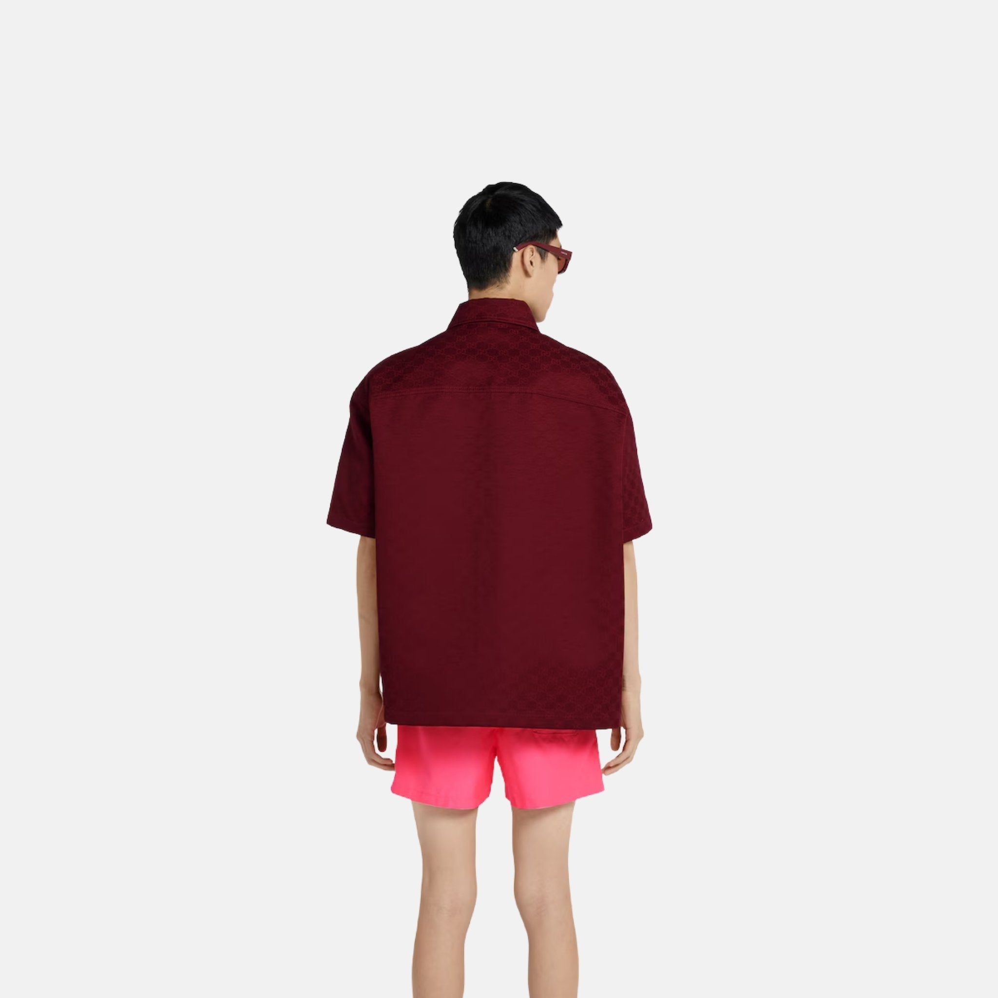 Oversize GG Cotton Shirt
