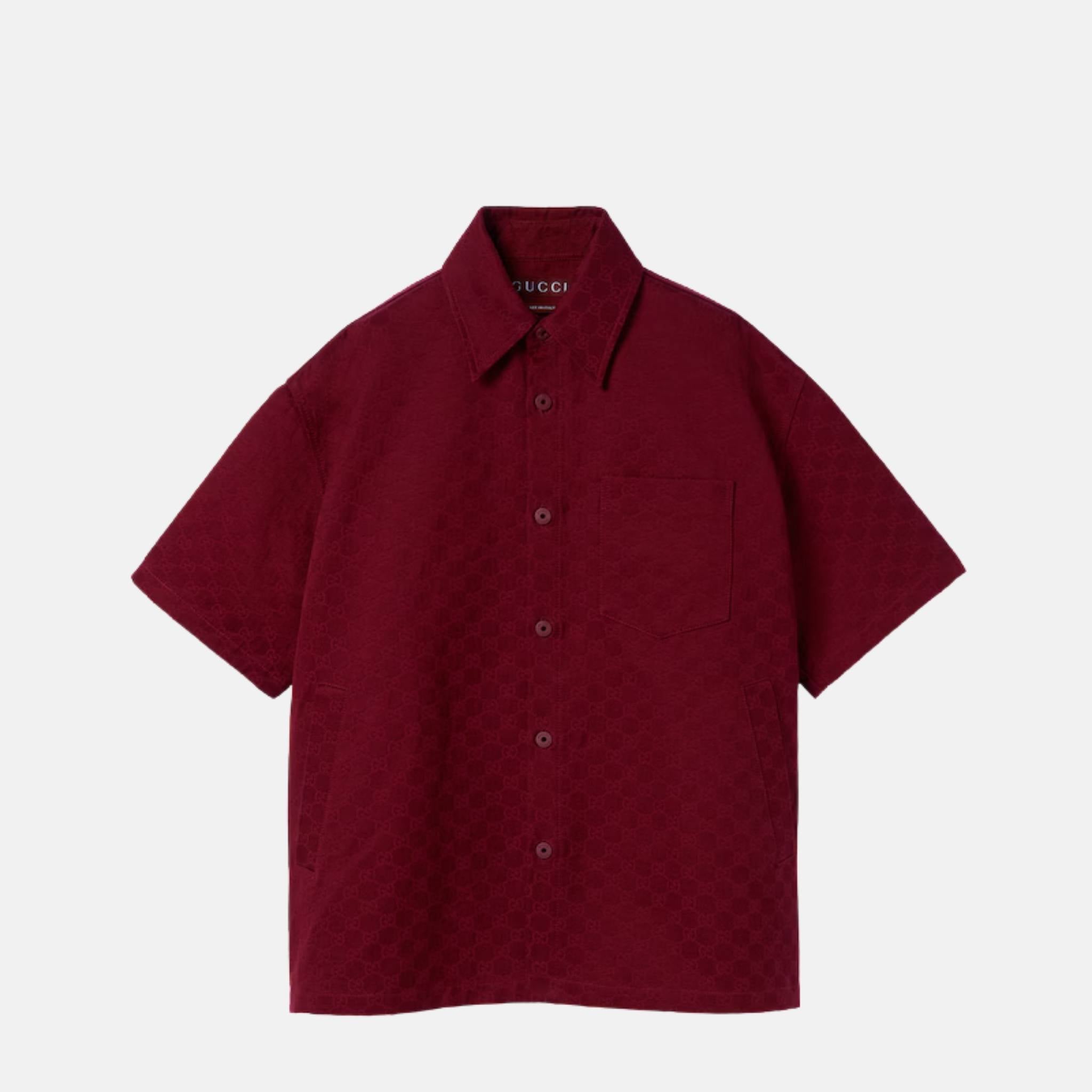 Oversize GG Cotton Shirt