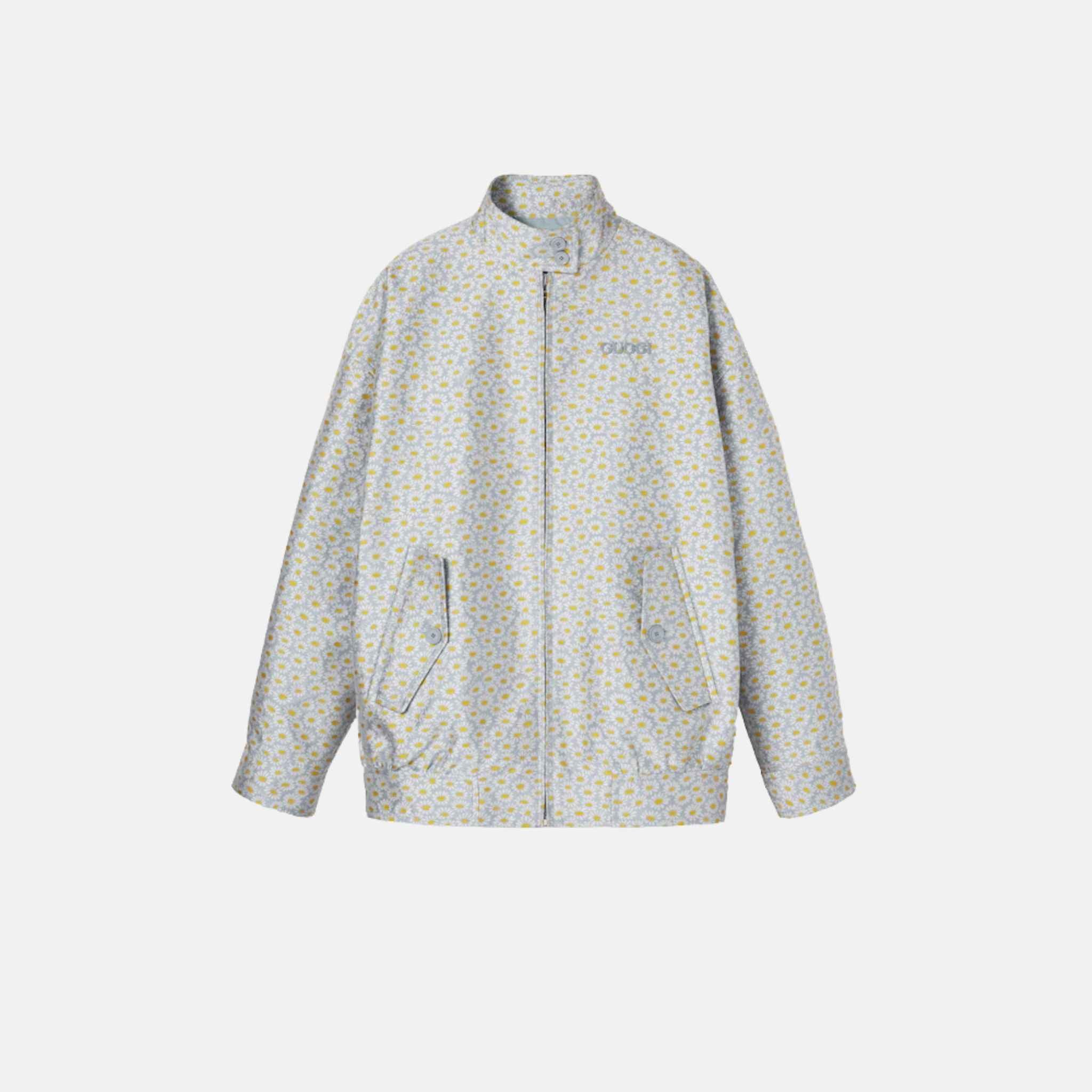 Silk Blend Floral Jacquard Jacket