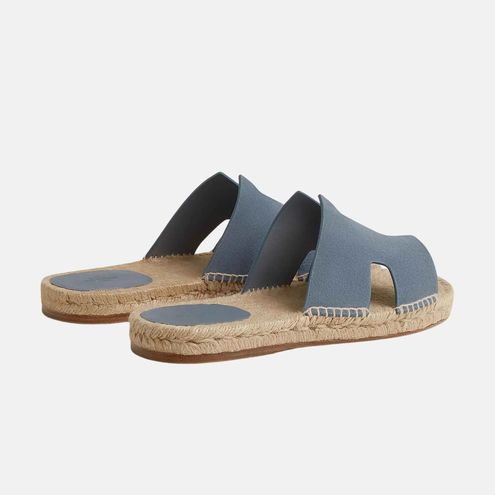 Antigua Espadrille In Suede Goatskin