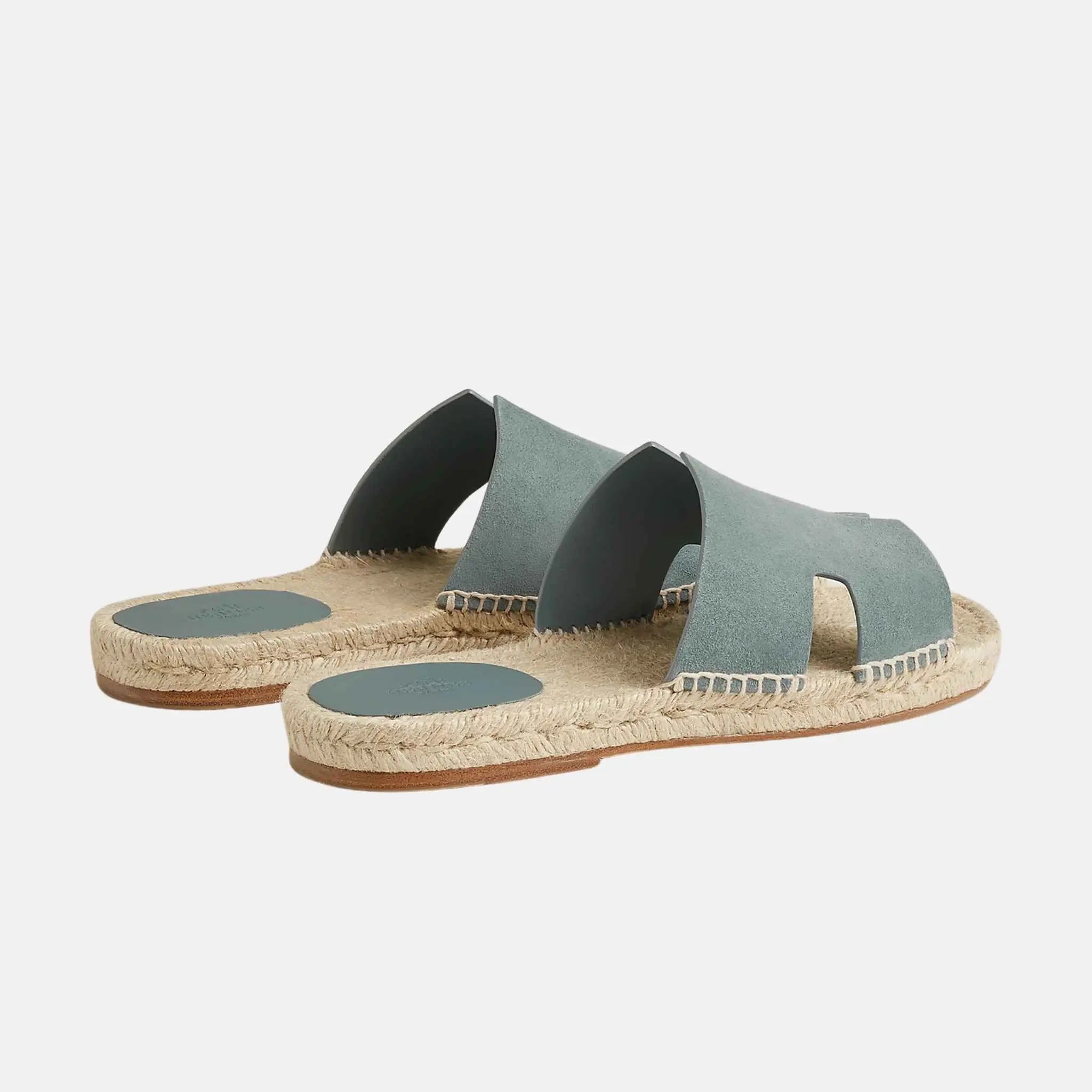 Antigua Espadrille In Suede Goatskin