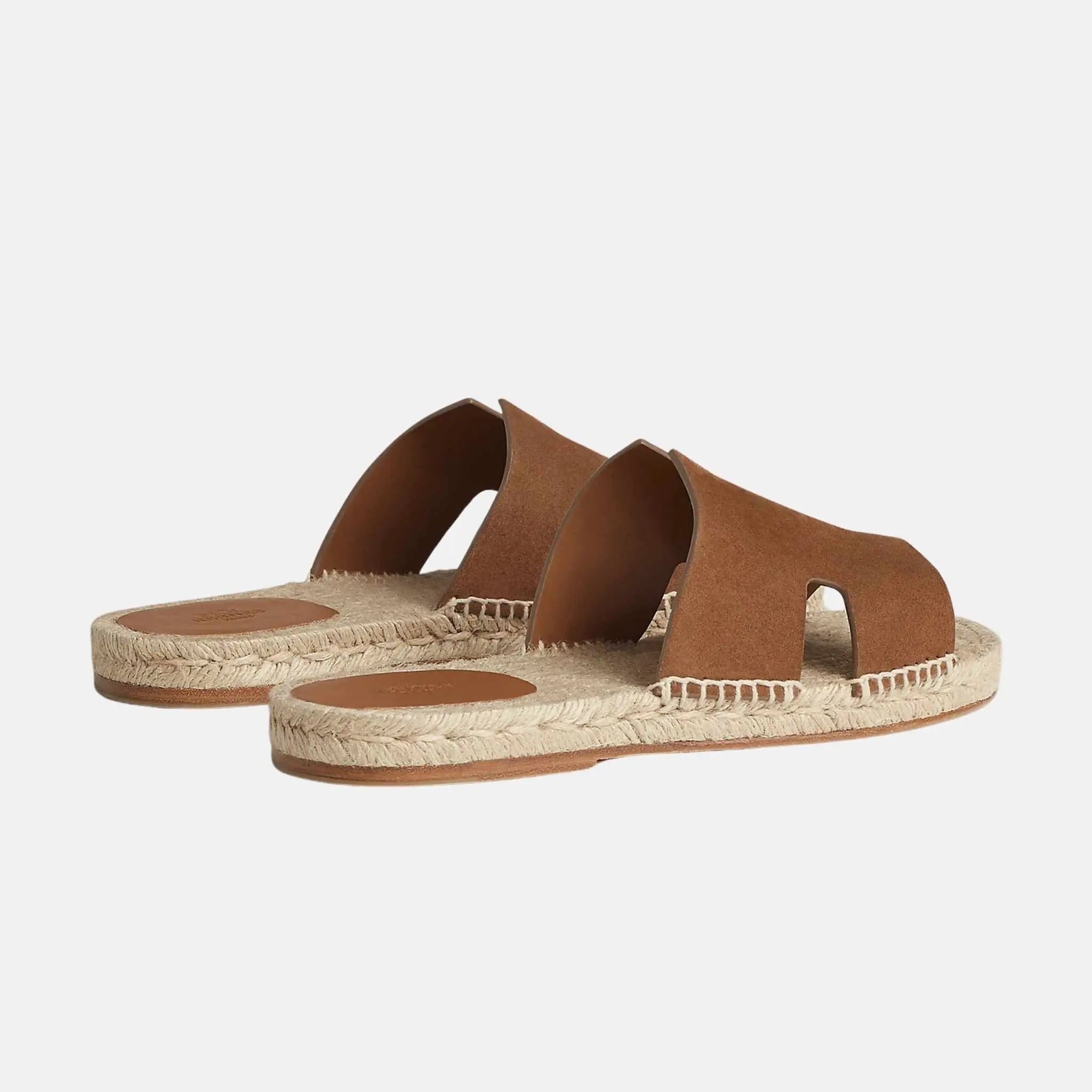 Antigua Espadrille In Suede Goatskin