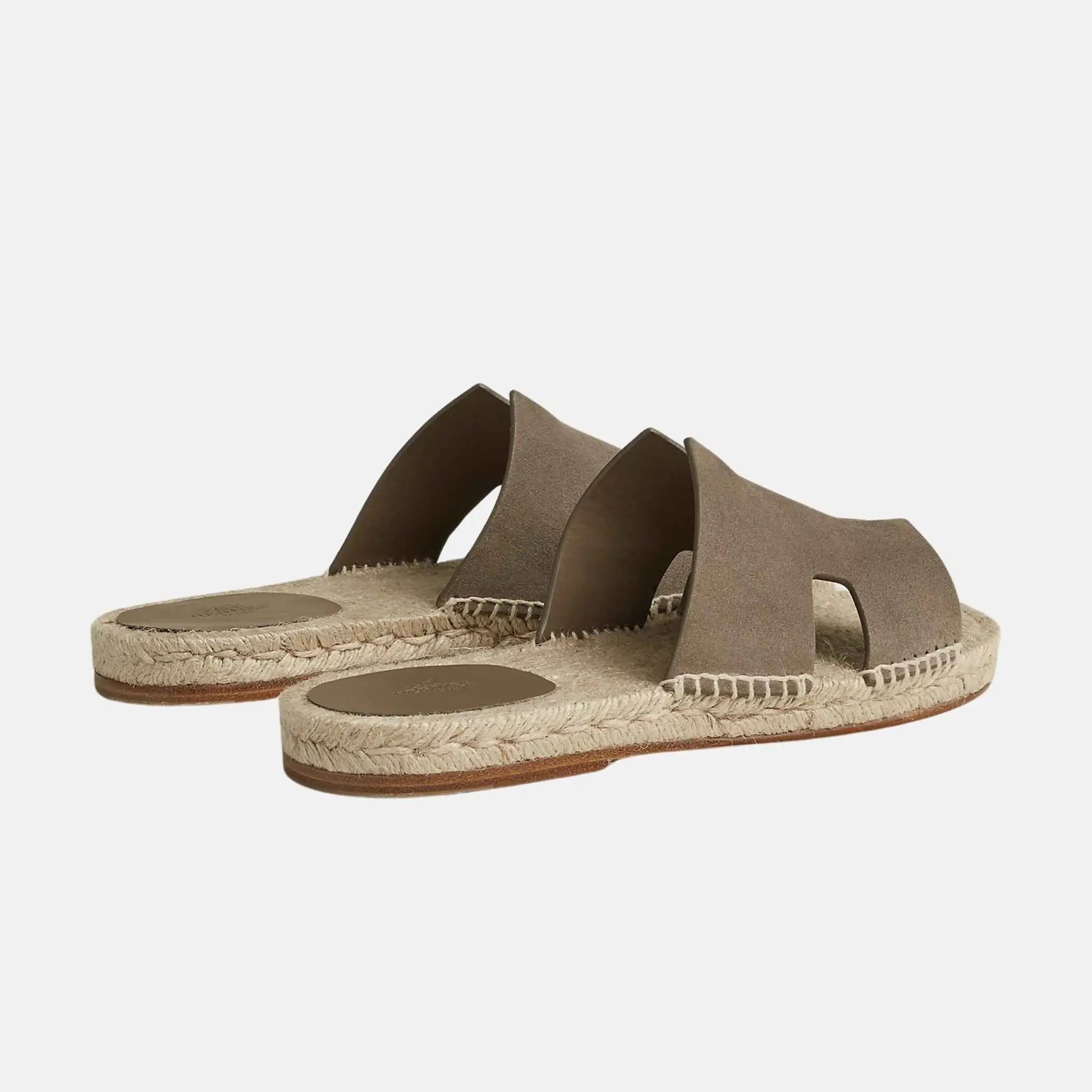 Antigua Espadrille In Suede Goatskin