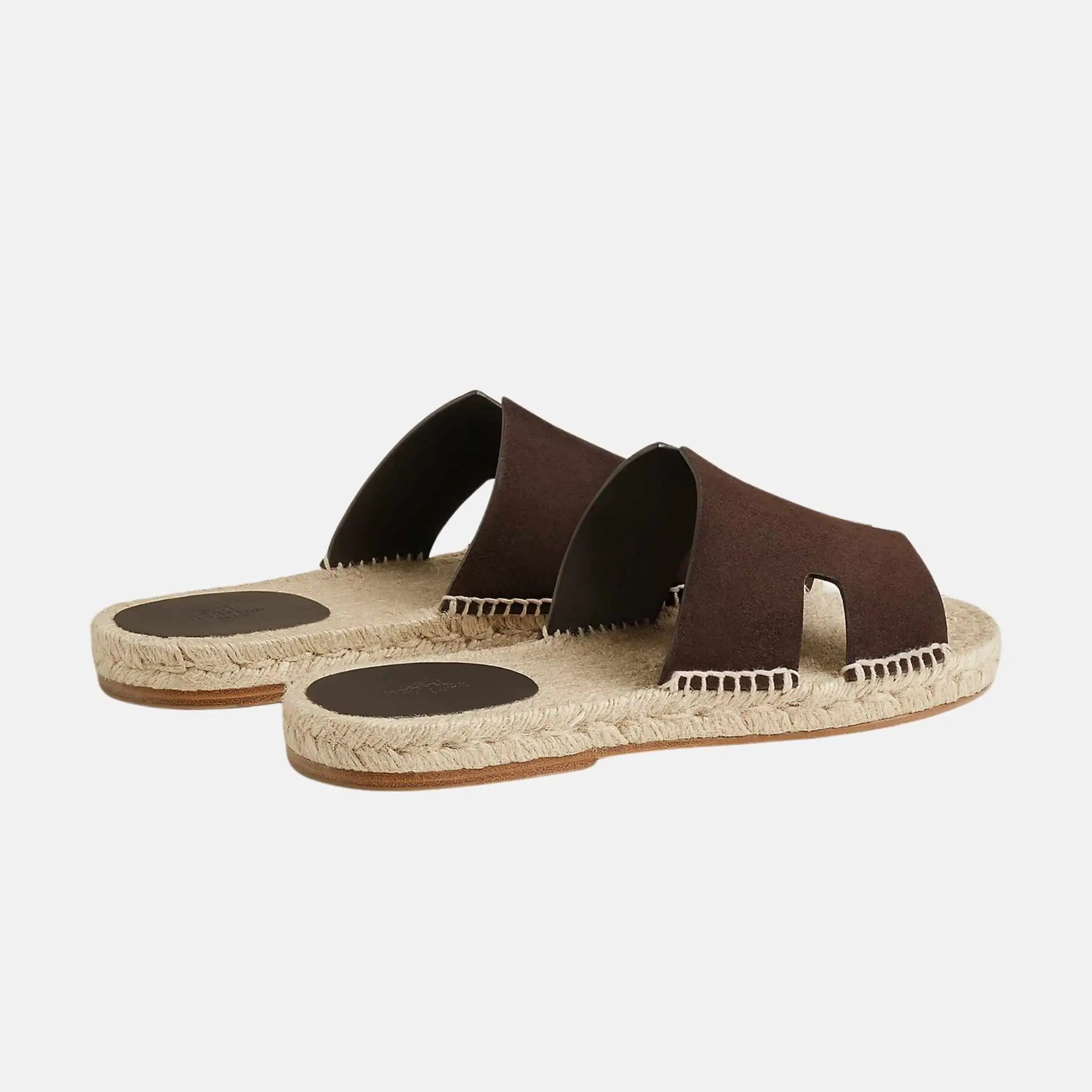 Antigua Espadrille In Suede Goatskin