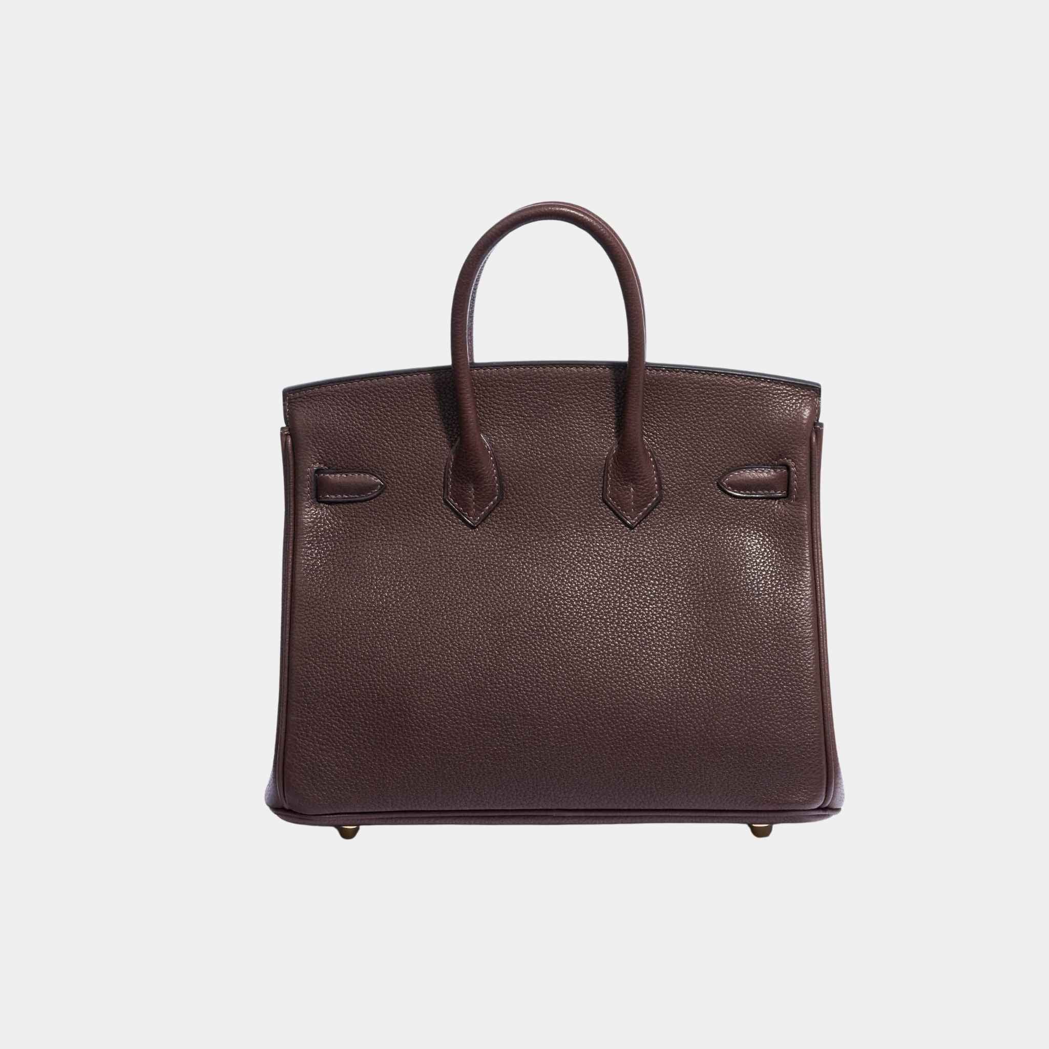 Birkin 25 Barenia Faubourg Ebene