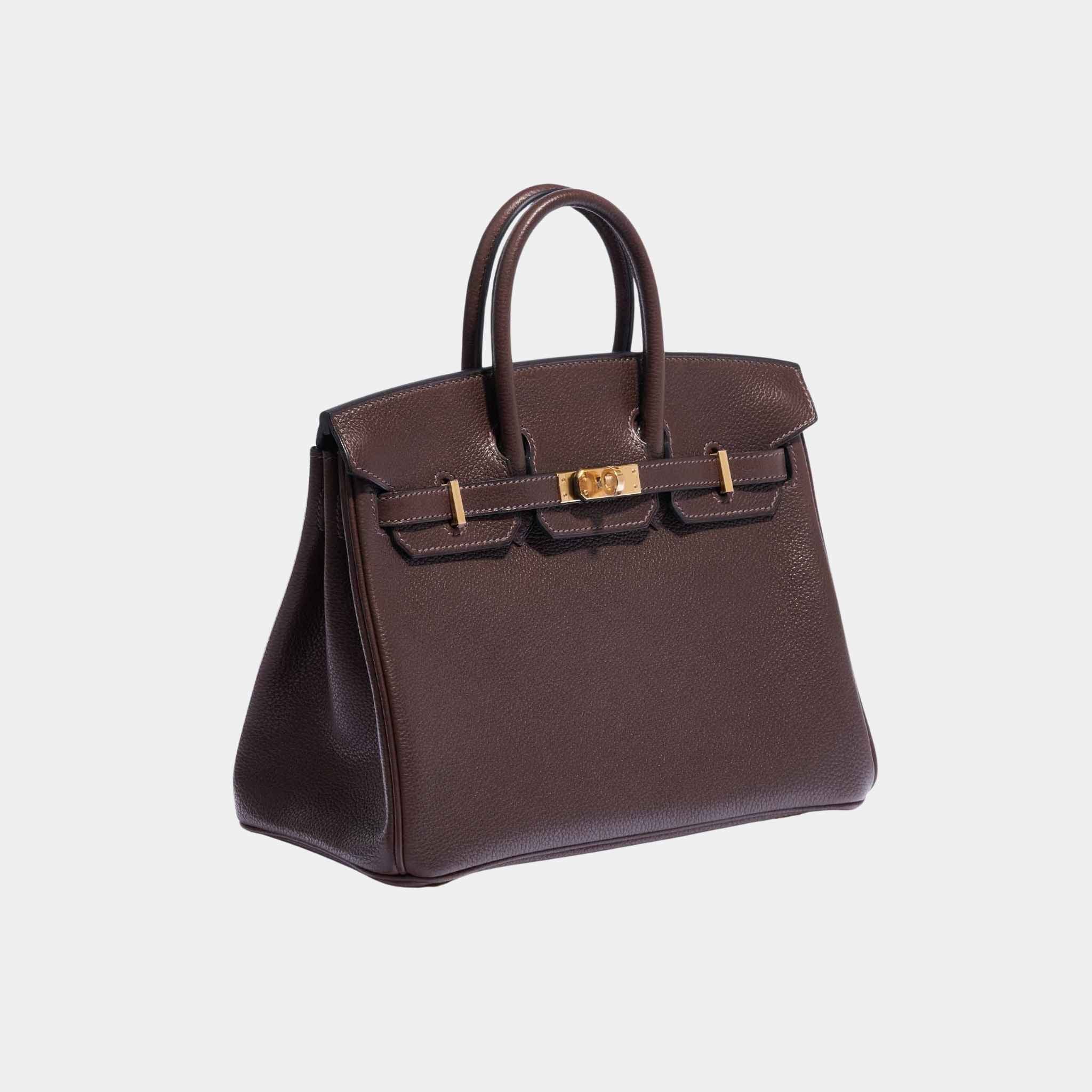 Birkin 25 Barenia Faubourg Ebene