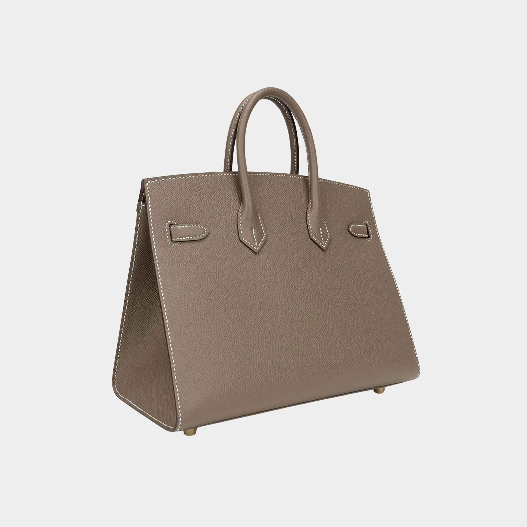 Birkin 25 Epsom Etoupe GHW