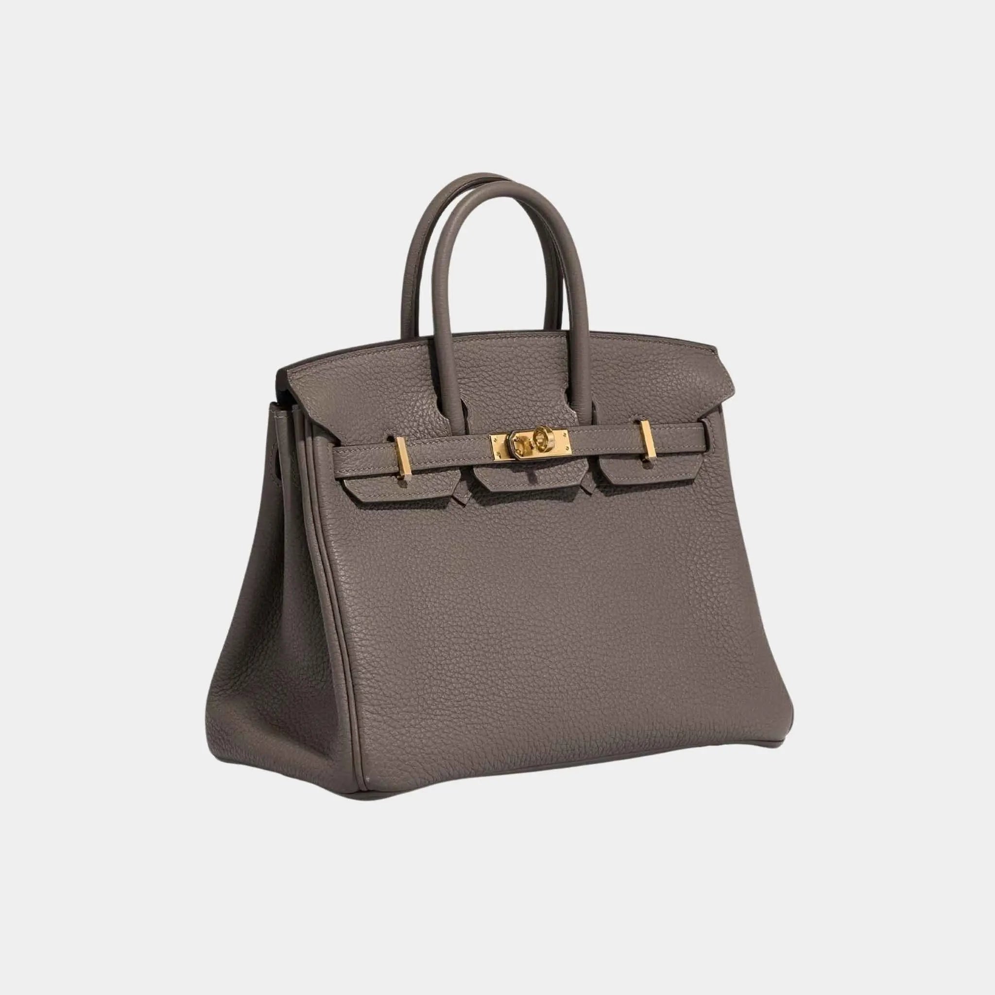 Birkin 25 Togo Gris Meyer GHW