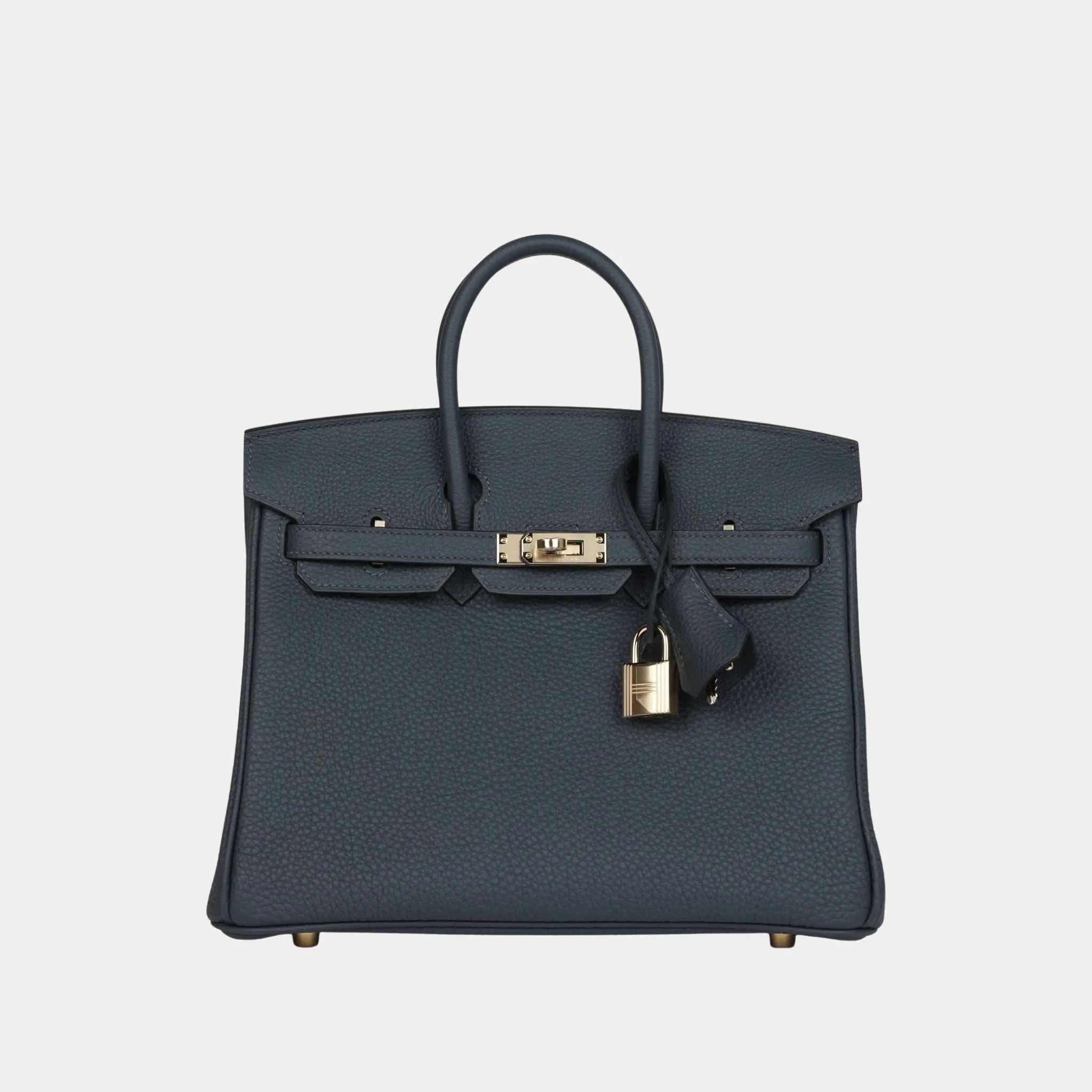 Birkin 25 Togo Gris Misty PBHW